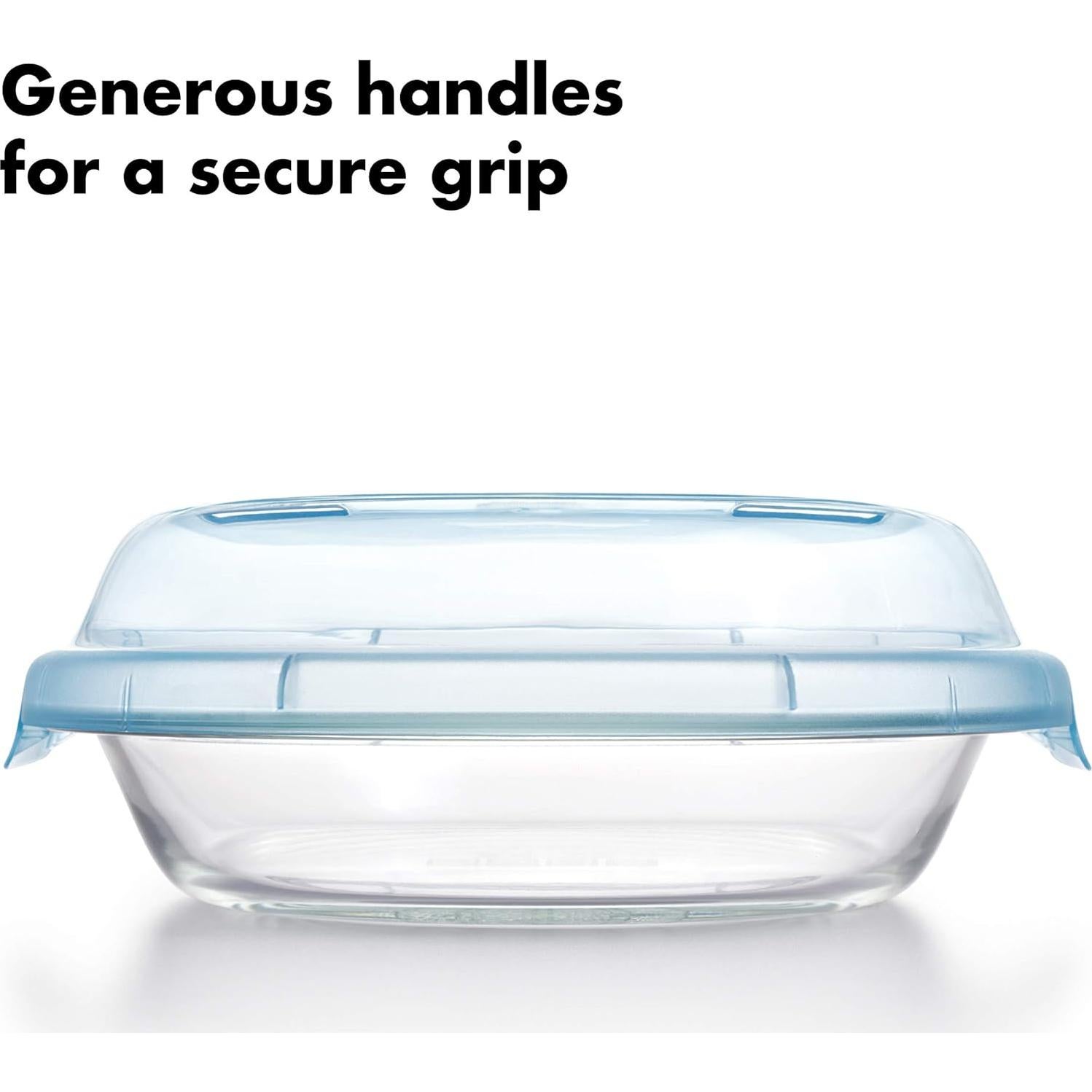 Plato de Tarta de Vidrio OXO Good Grips 22.86 cm con Tapa