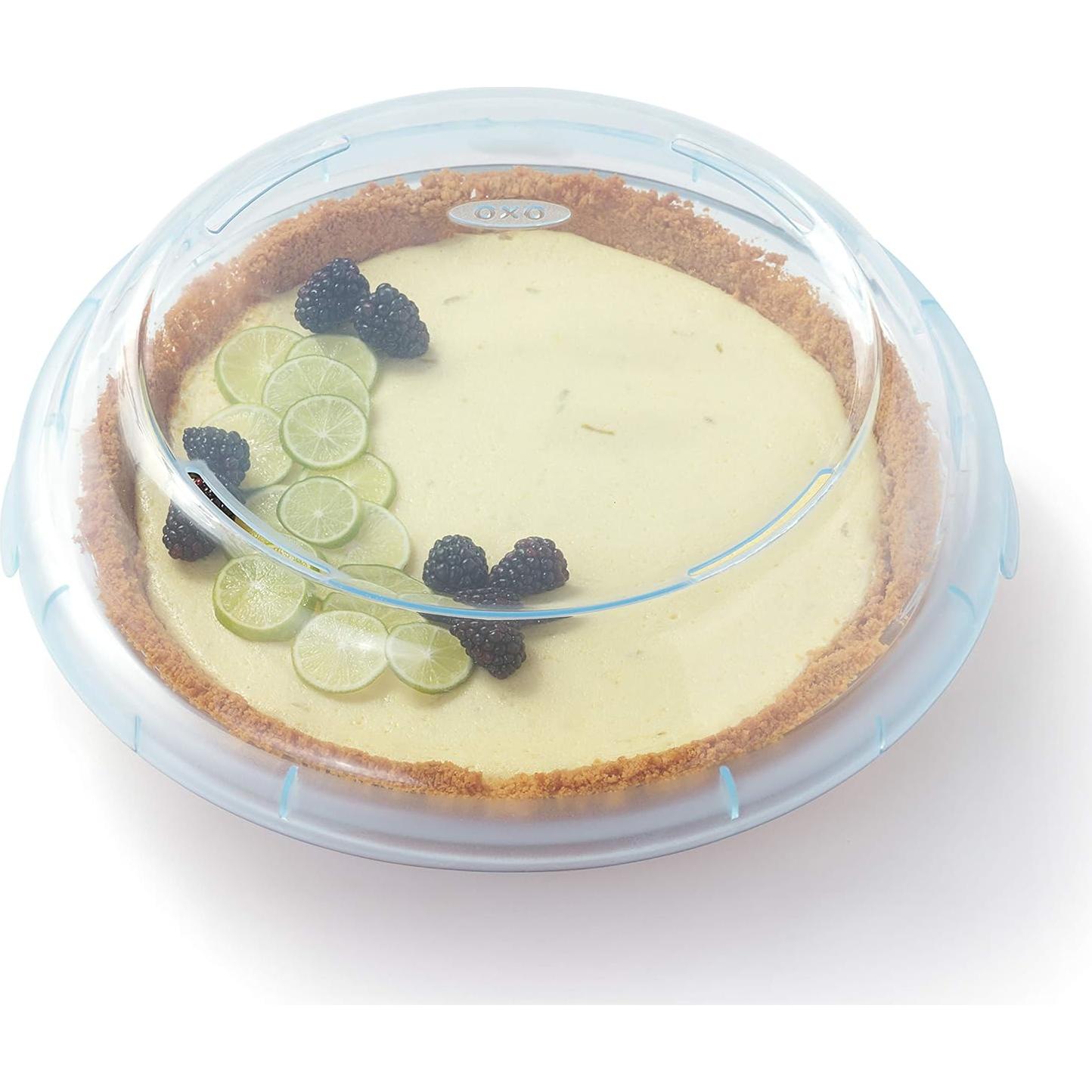 Plato de Tarta de Vidrio OXO Good Grips 22.86 cm con Tapa