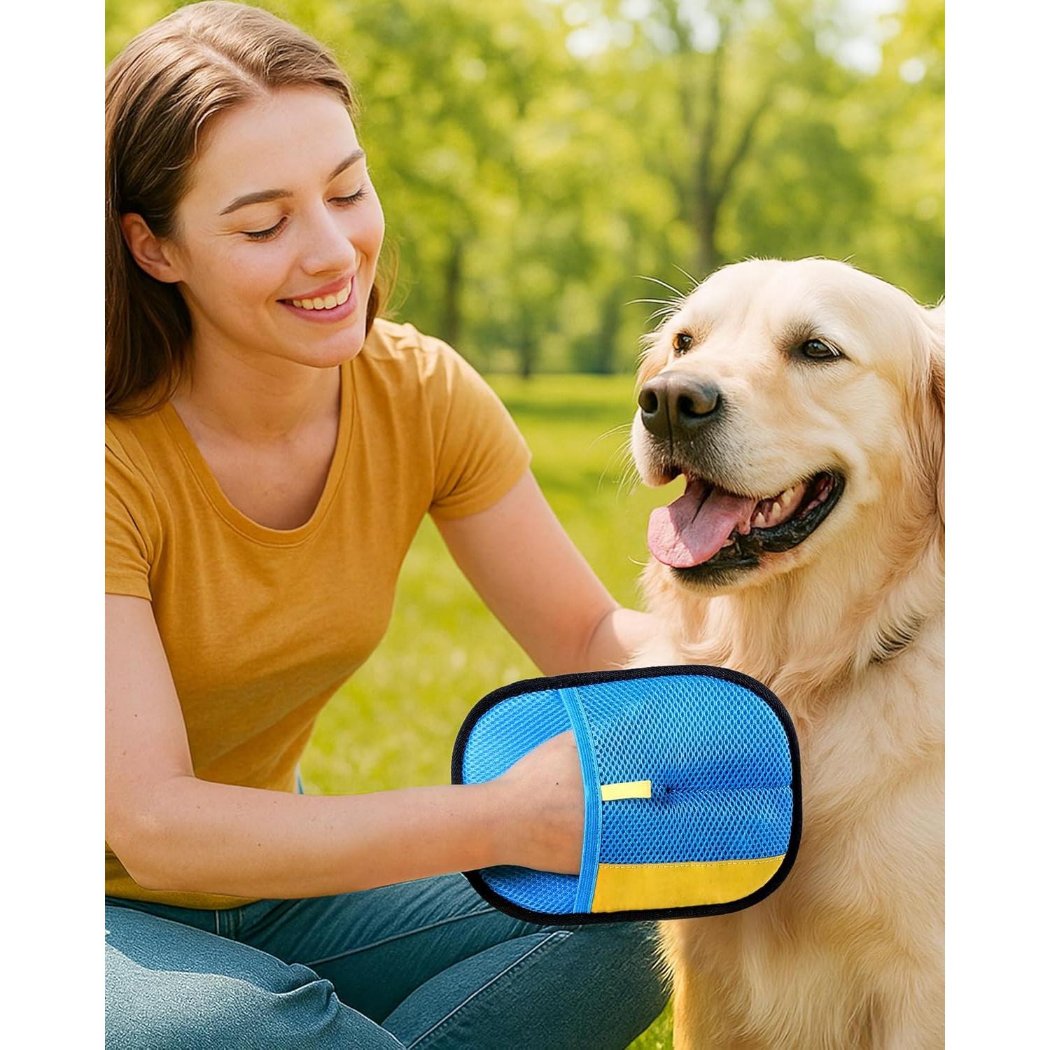 Guantes Reutilizables JGLXF para Eliminación de Pelo de Mascotas