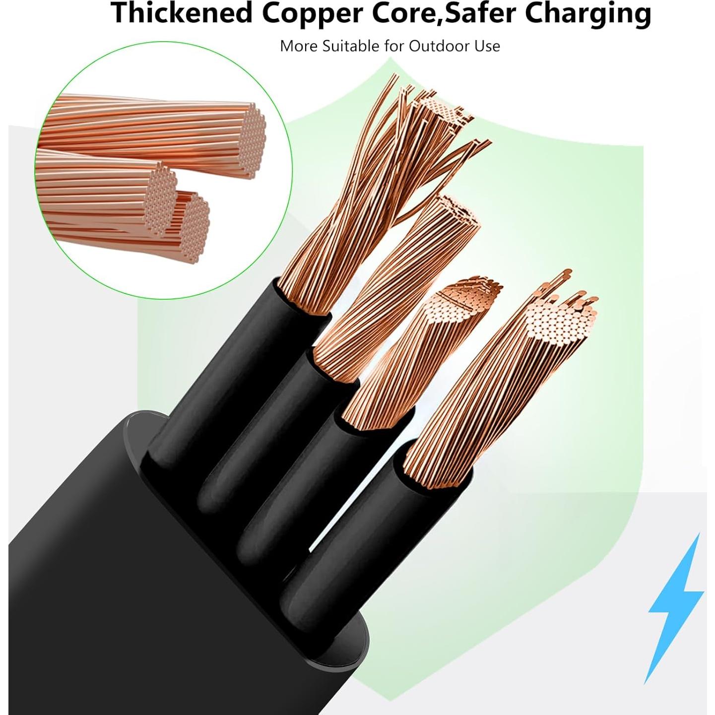 Cable de Poder Exterior 15m Goldtime para Wyze Cam V4/V3/V2