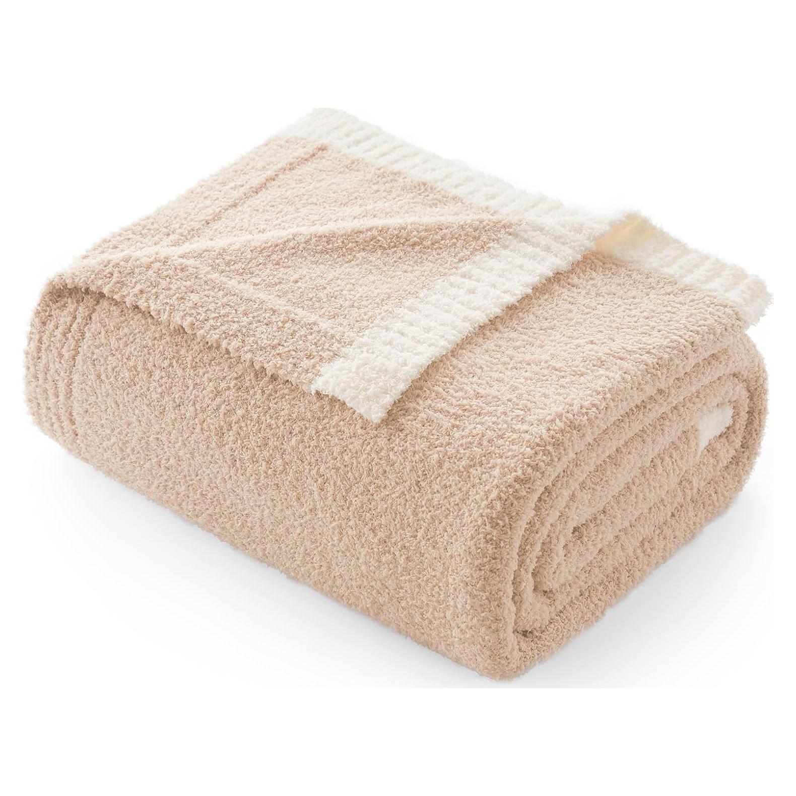 Manta Reversible Snuggle Sac Beige 127x152 cm Microfibra