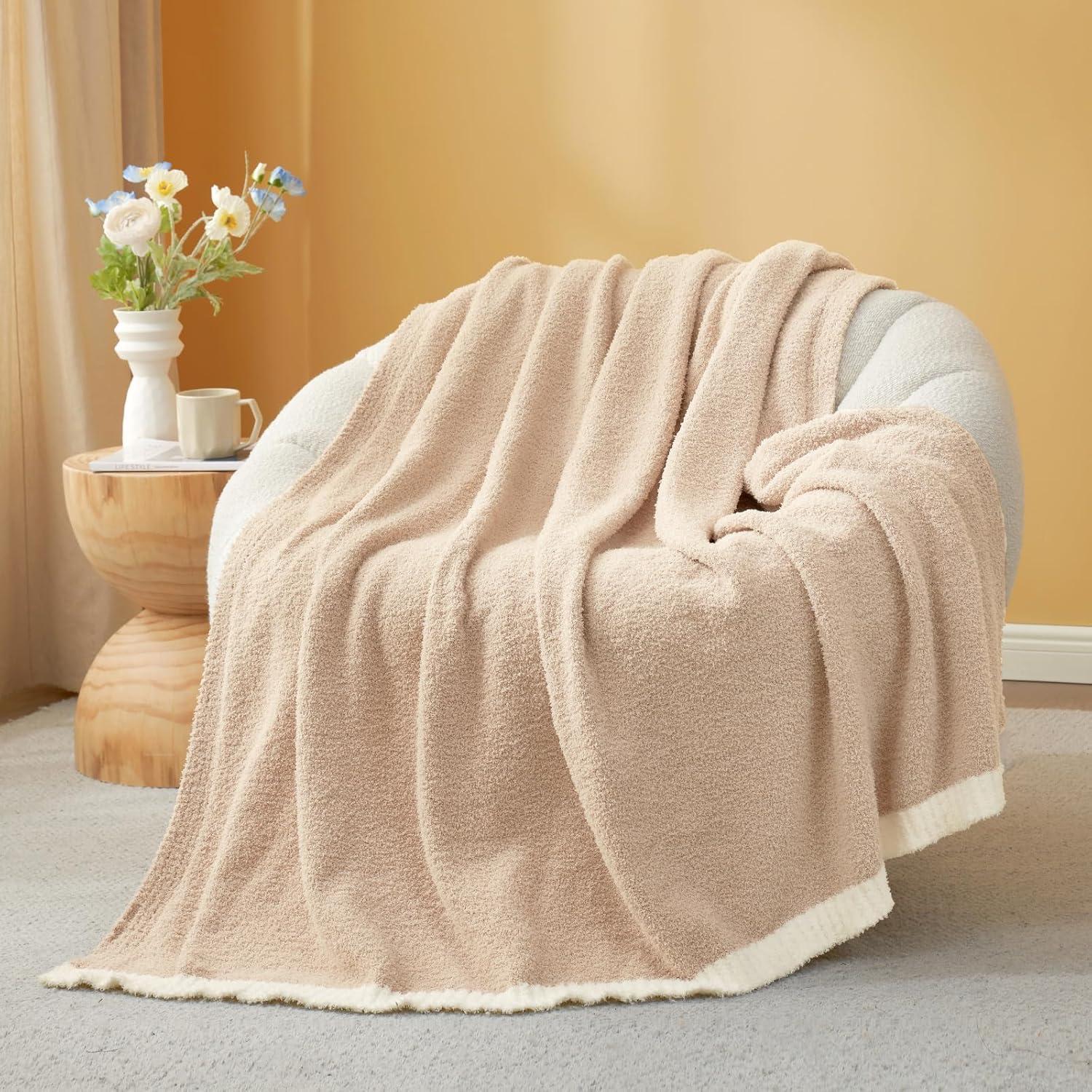 Manta Reversible Snuggle Sac Beige 127x152 cm Microfibra