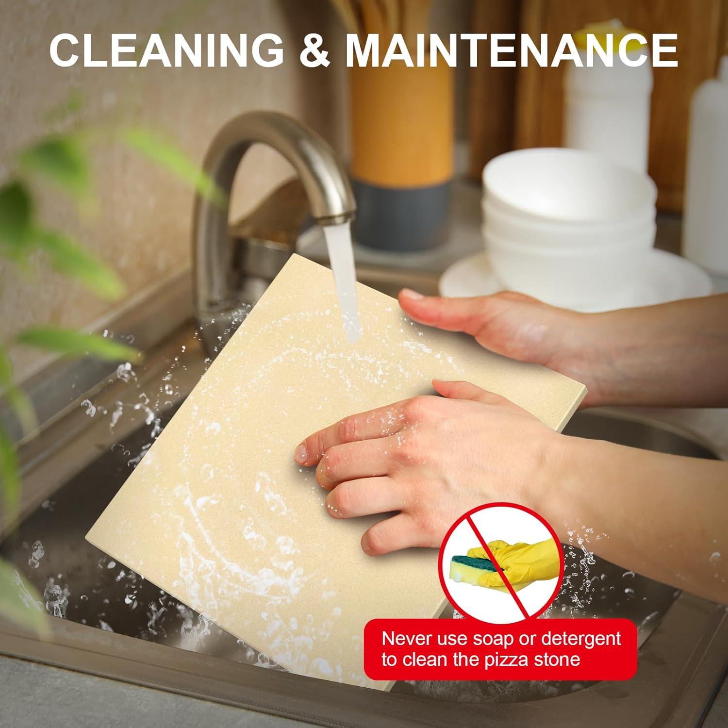 Piedra para Pizza Cuadrada Ooni Karu 12 33.5x33.5 cm Cordierita