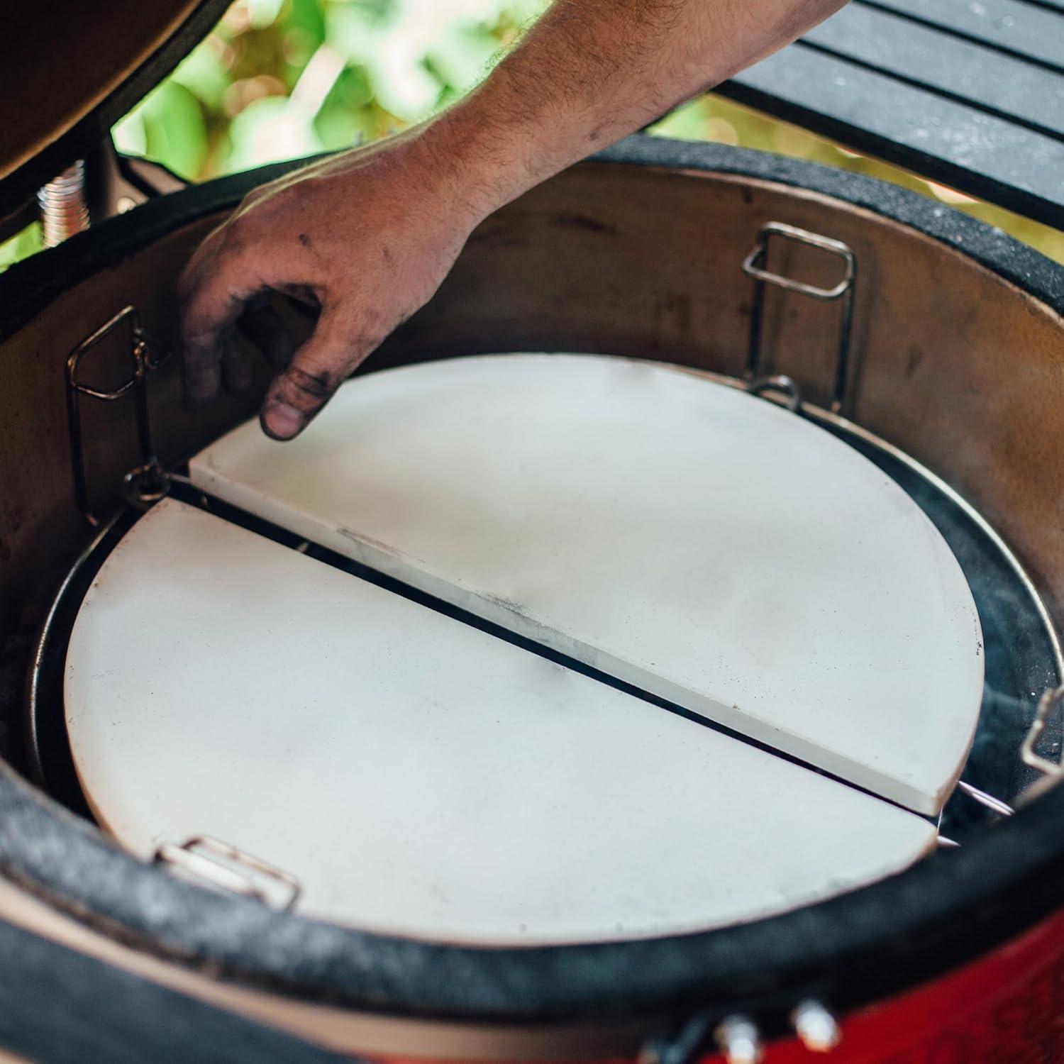 Placas Deflectoras de Calor Cerámicas Kamado Joe KJ-HDP 2-Pack