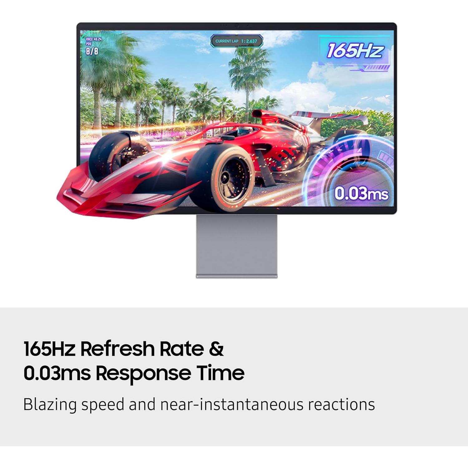 Monitor Inteligente Samsung 32" QD-OLED 4K 165Hz LS32FM902SNXZA