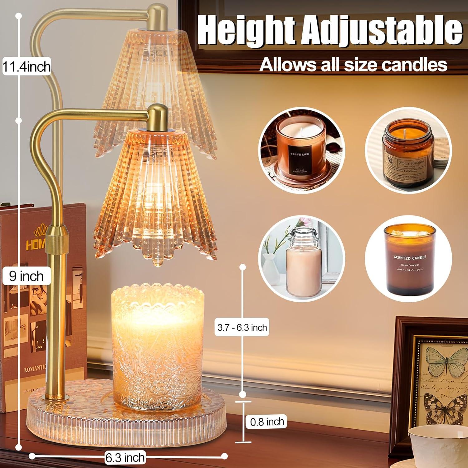 Lámpara Calentadora de Velas Maromamix con Temporizador y Altura Ajustable