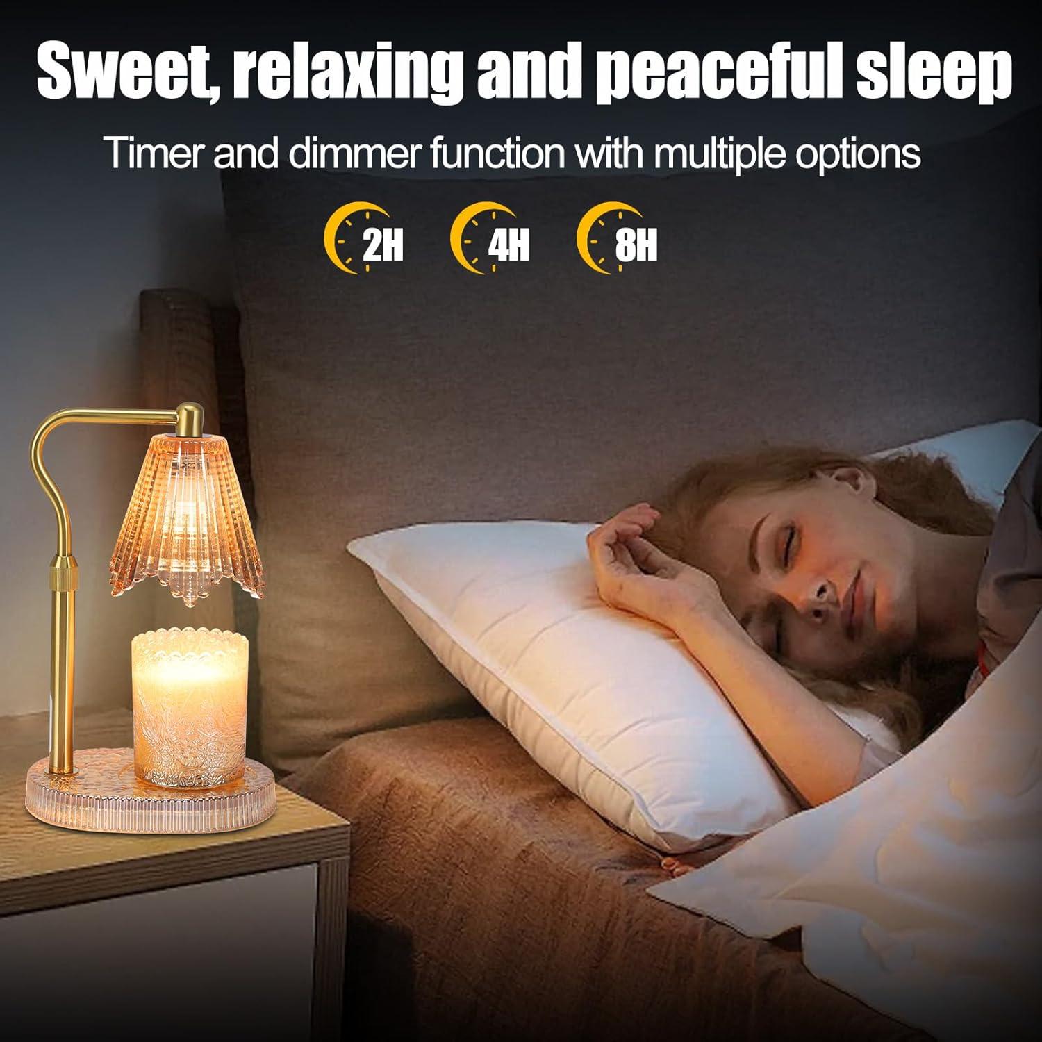 Lámpara Calentadora de Velas Maromamix con Temporizador y Altura Ajustable