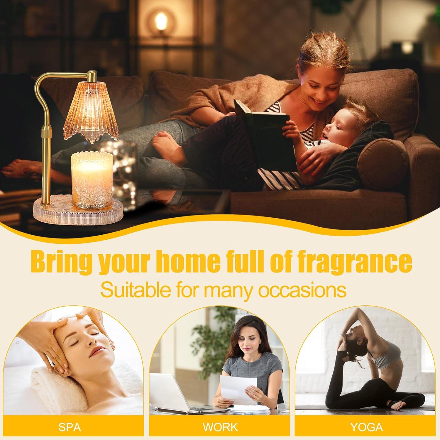 Lámpara Calentadora de Velas Maromamix con Temporizador y Altura Ajustable