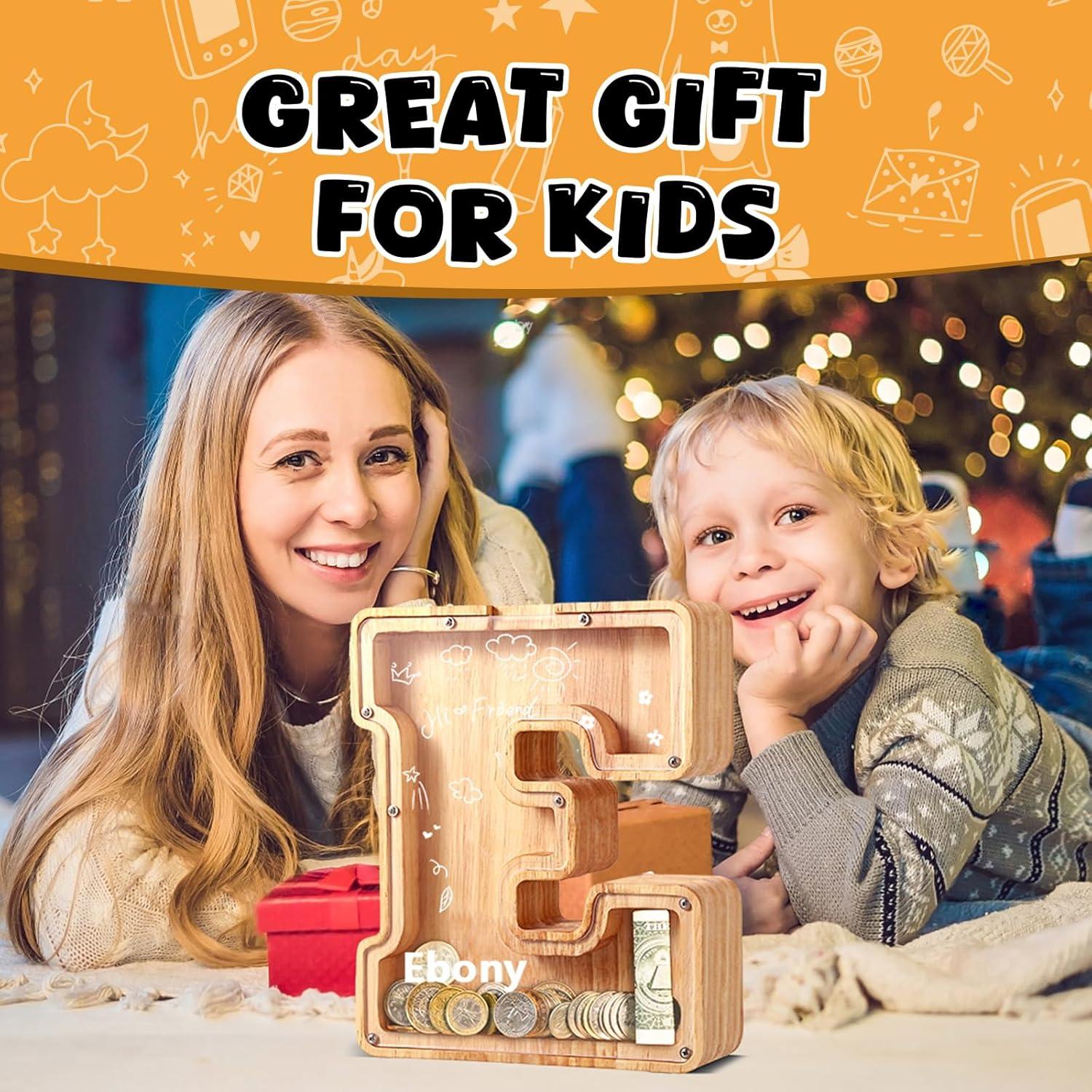 Banco de Cerdo Personalizado UBeesize de Madera 23 cm