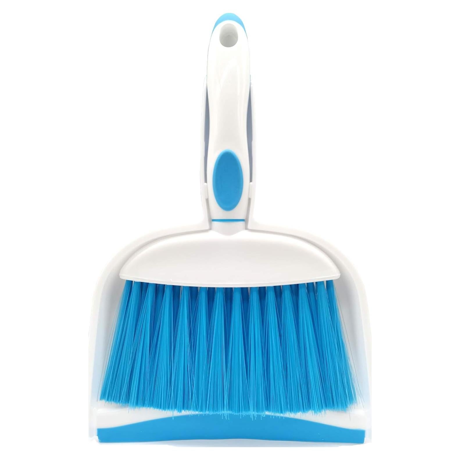 Juego de Escoba y Recogedor Mini BSMstone Azul 16x24 cm