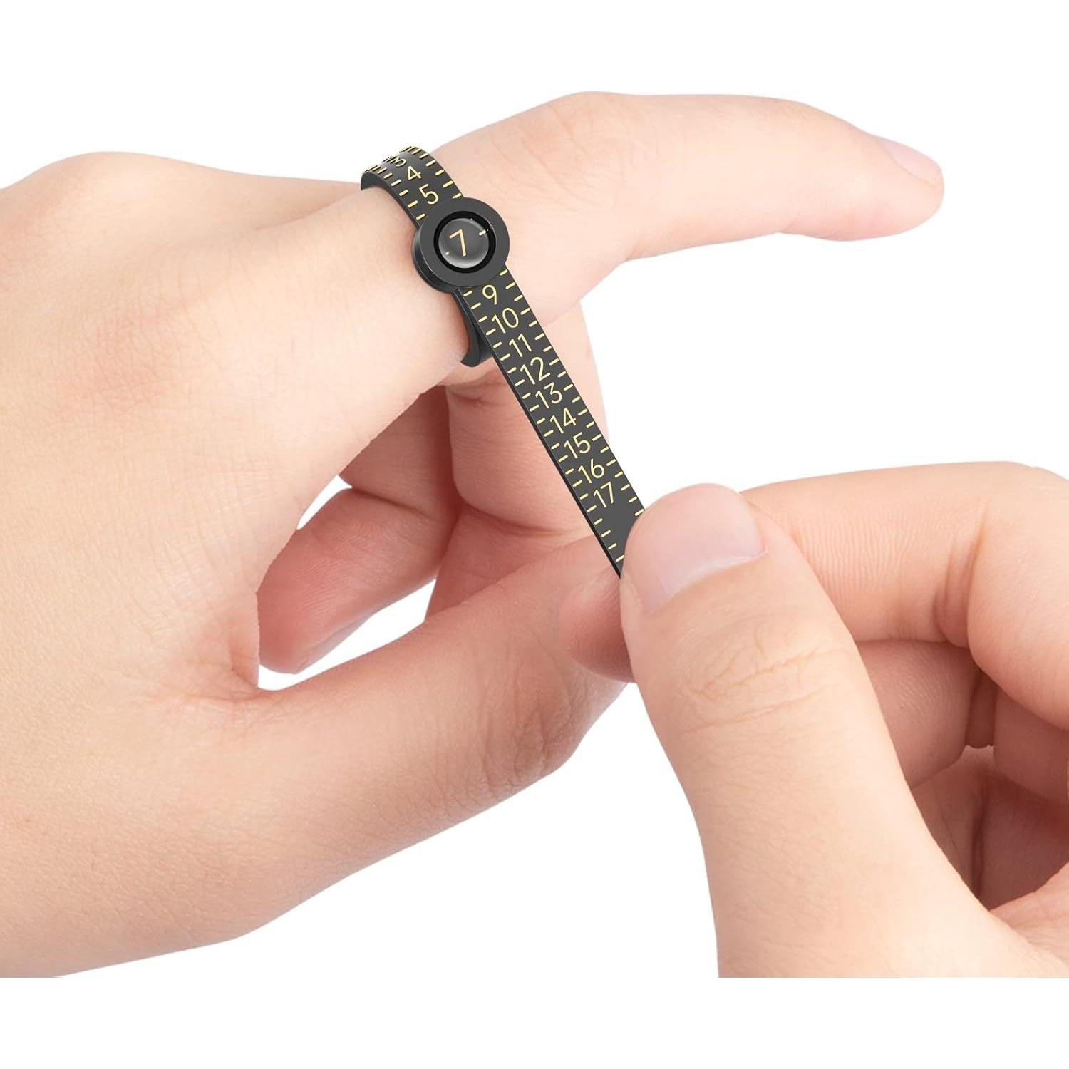 Medidor de Anillos REIDEA 1-17 con Cristal Ampliado