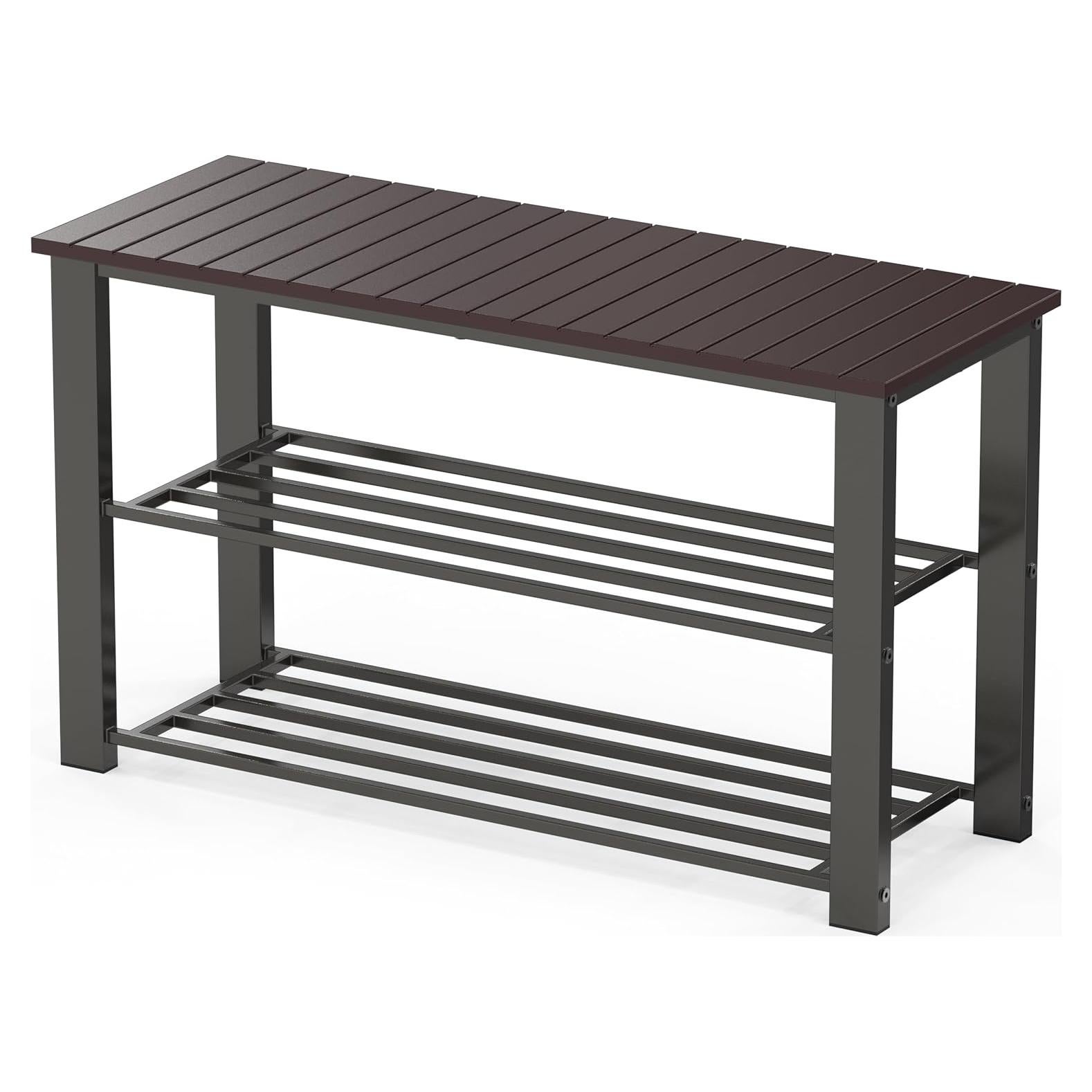 Banco de Almacenamiento para Zapatos Simple Houseware 2 Niveles