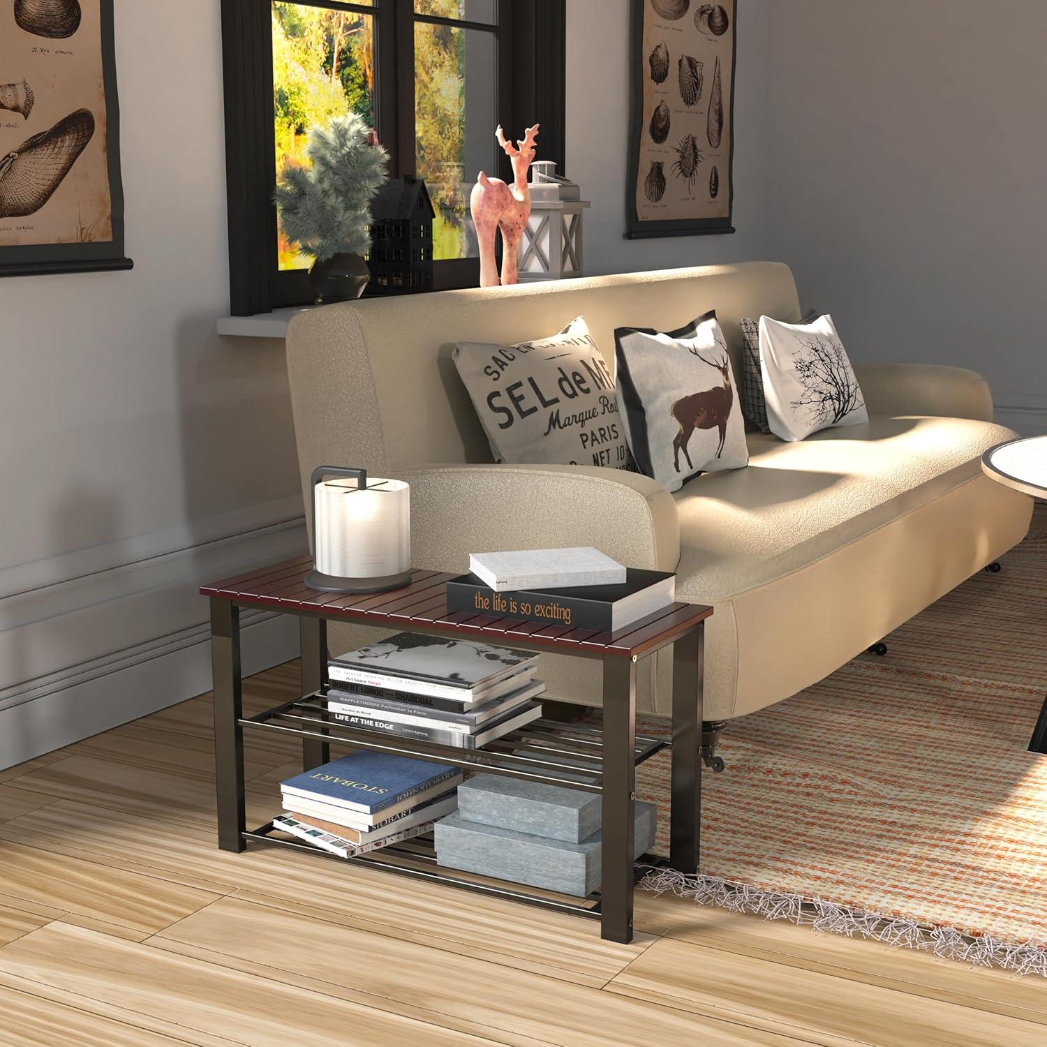 Banco de Almacenamiento para Zapatos Simple Houseware 2 Niveles