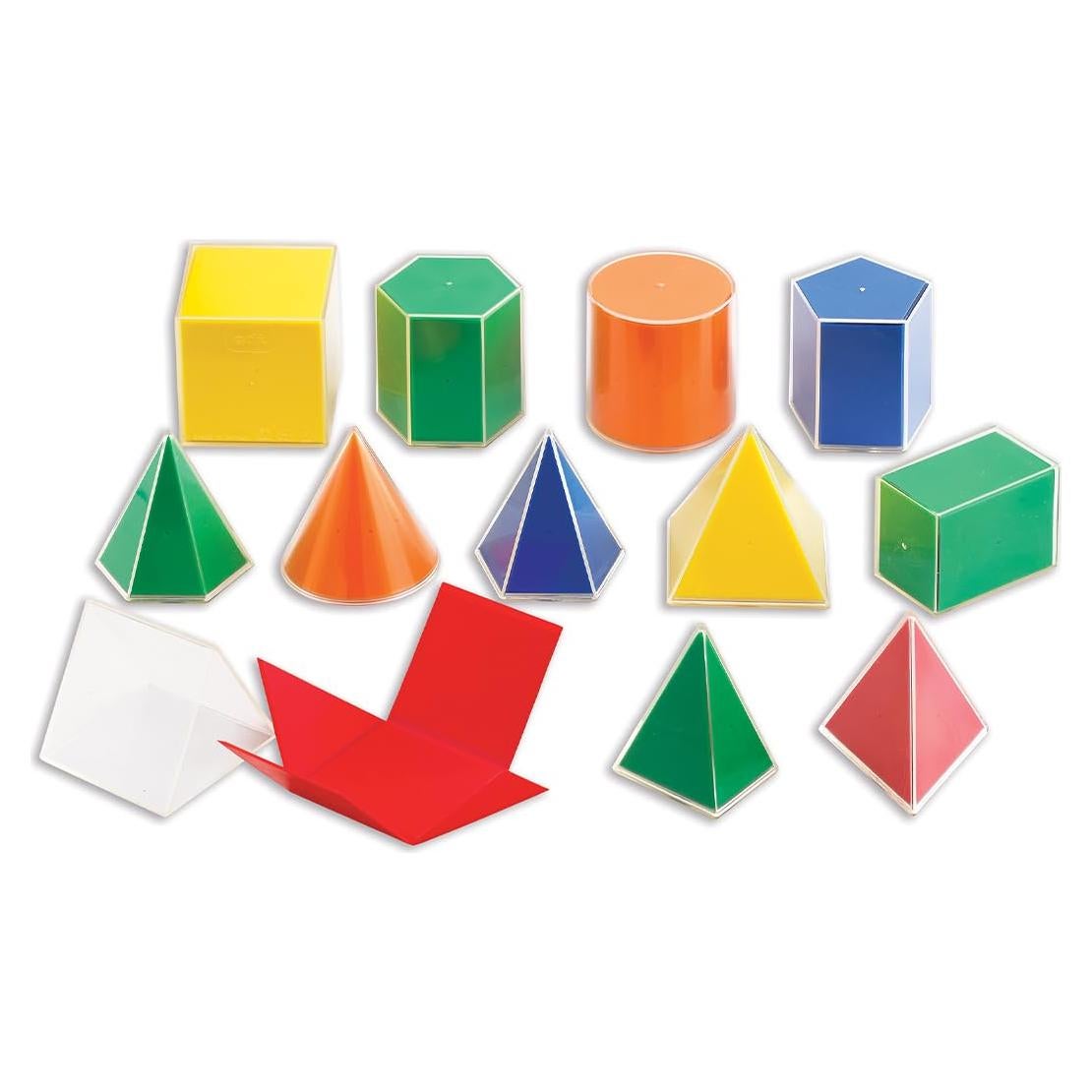 Conjunto de Formas Geométricas 3D Edxeducation - 24 Piezas