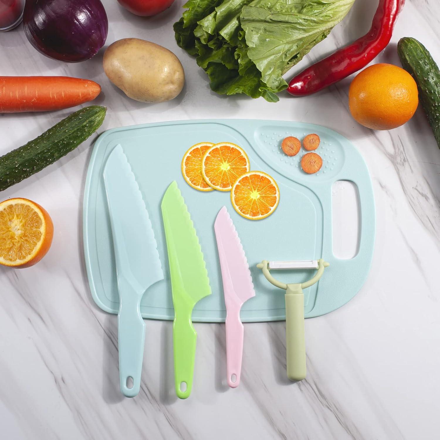 Juego de cuchillos de cocina para niños FACATH 3 piezas