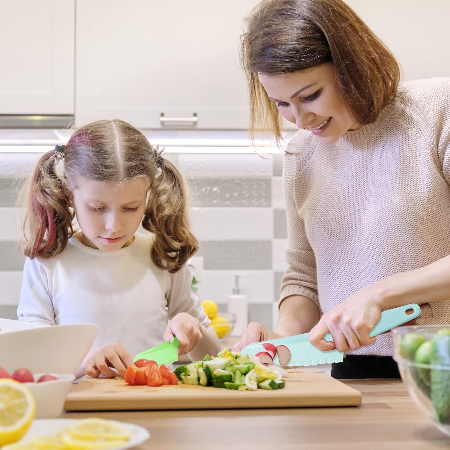 Juego de cuchillos de cocina para niños FACATH 3 piezas