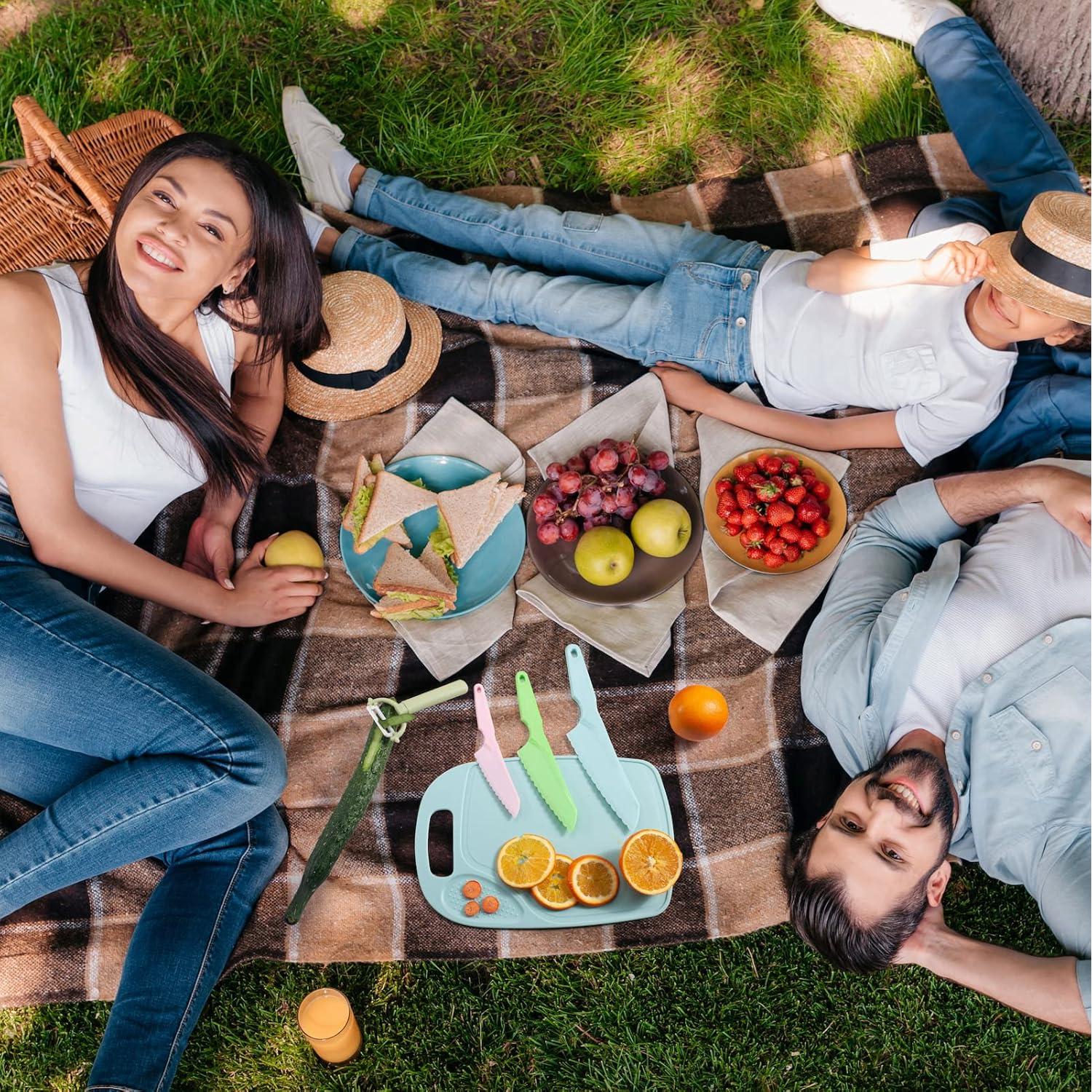 Juego de cuchillos de cocina para niños FACATH 3 piezas