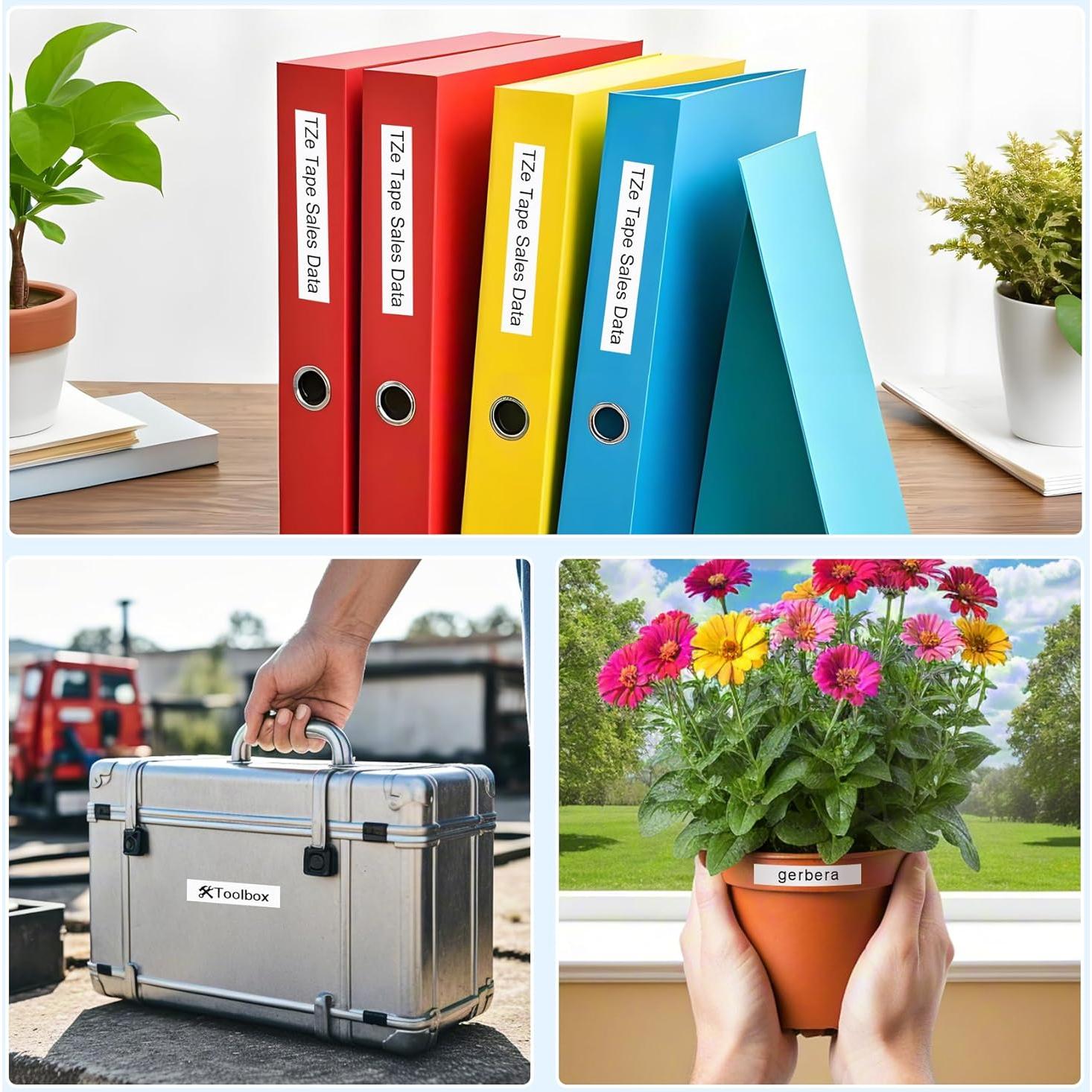 Cinta de Etiqueta Brother P-Touch TZe-231 12mm 5 Unidades