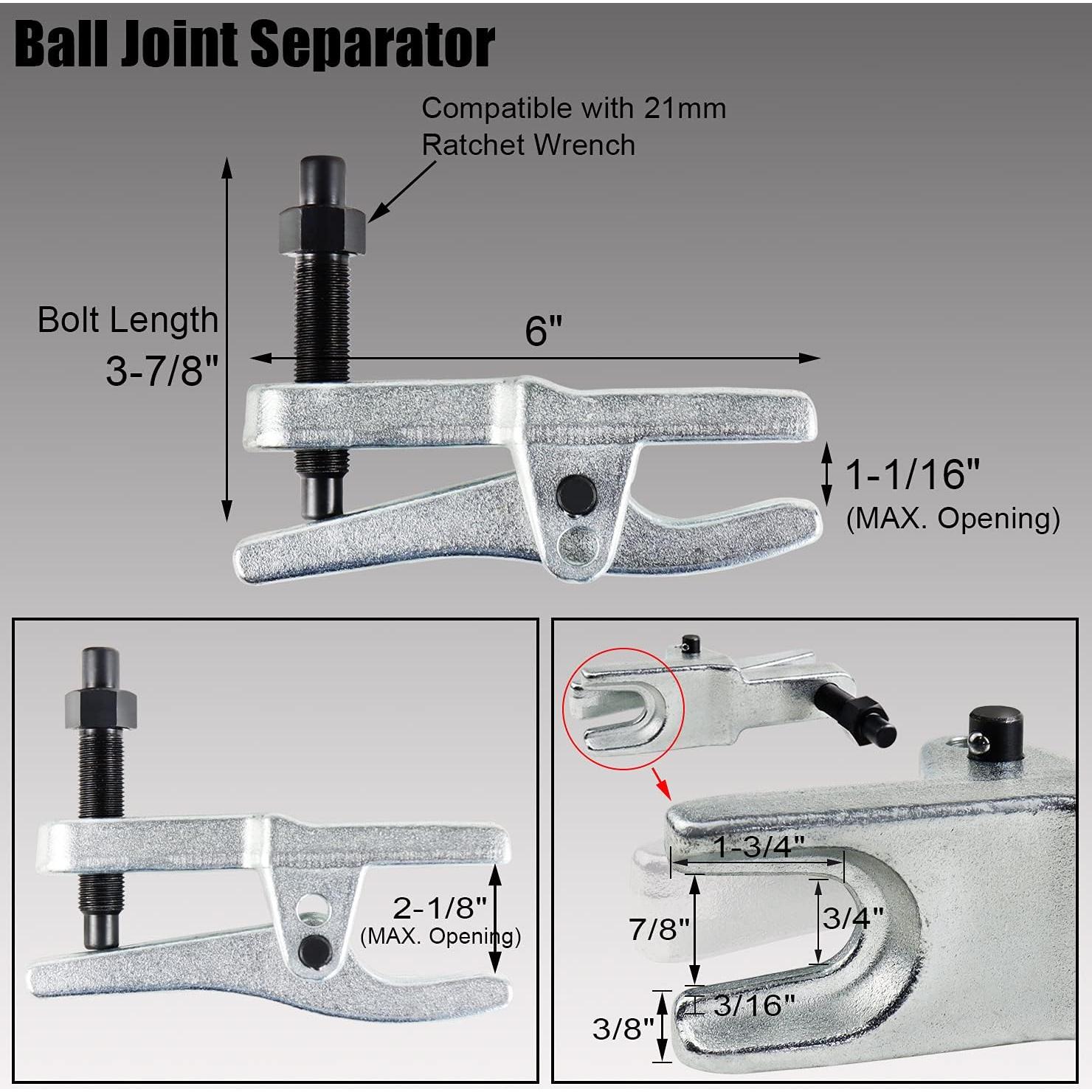 Kit Extractor de Juntas de Bola YSTOOL 5 PZS Caja Azul