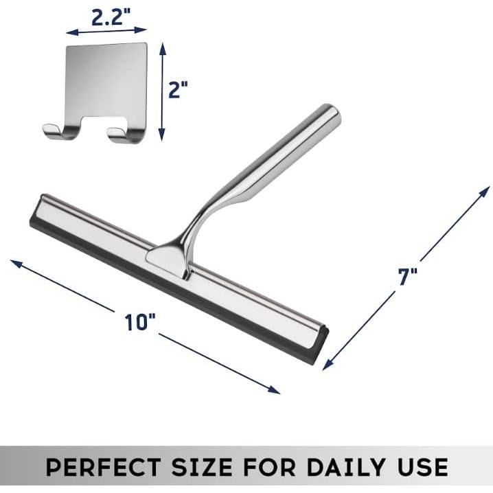 Limpiaparabrisas DSV Estándar 25.4 cm Acero Inoxidable Plata