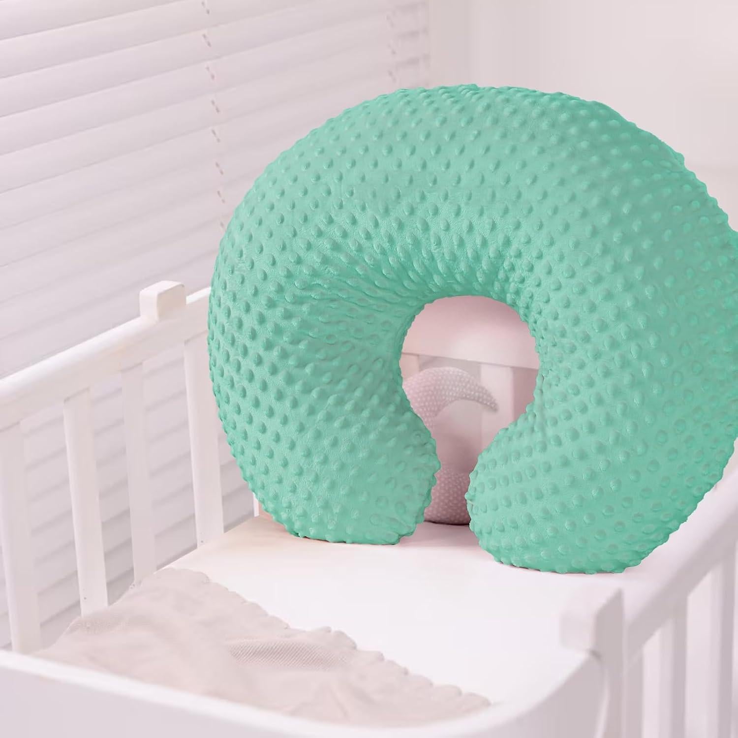 Funda de Almohada de Lactancia B-O-P-P-Y Verde 57x45 cm