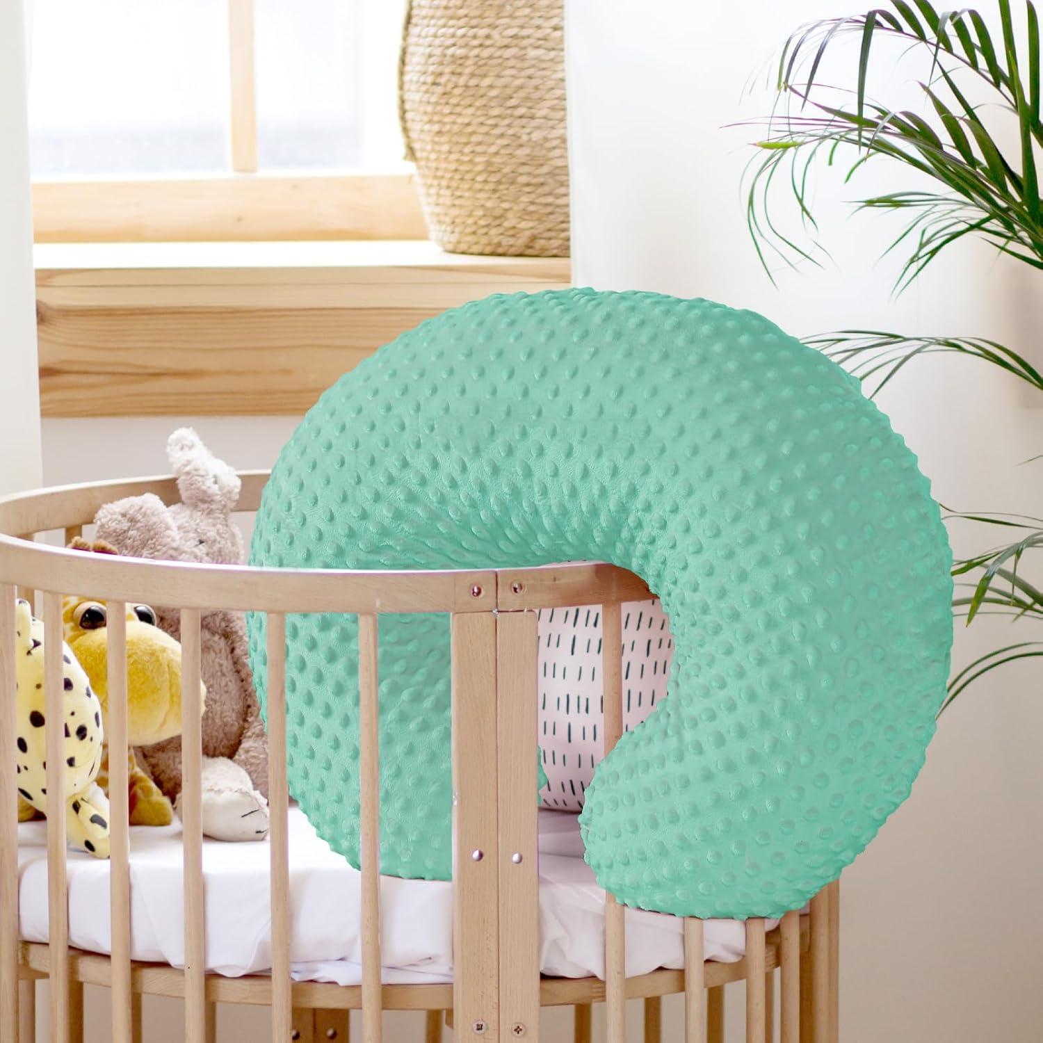 Funda de Almohada de Lactancia B-O-P-P-Y Verde 57x45 cm