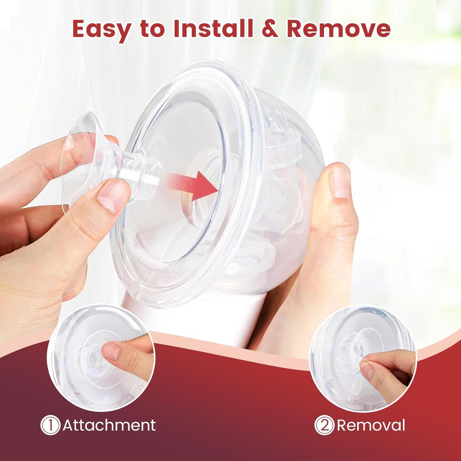 Inserts de brida 13/15/17/19/21mm CNGSTWO - 5 Pack Libre de BPA