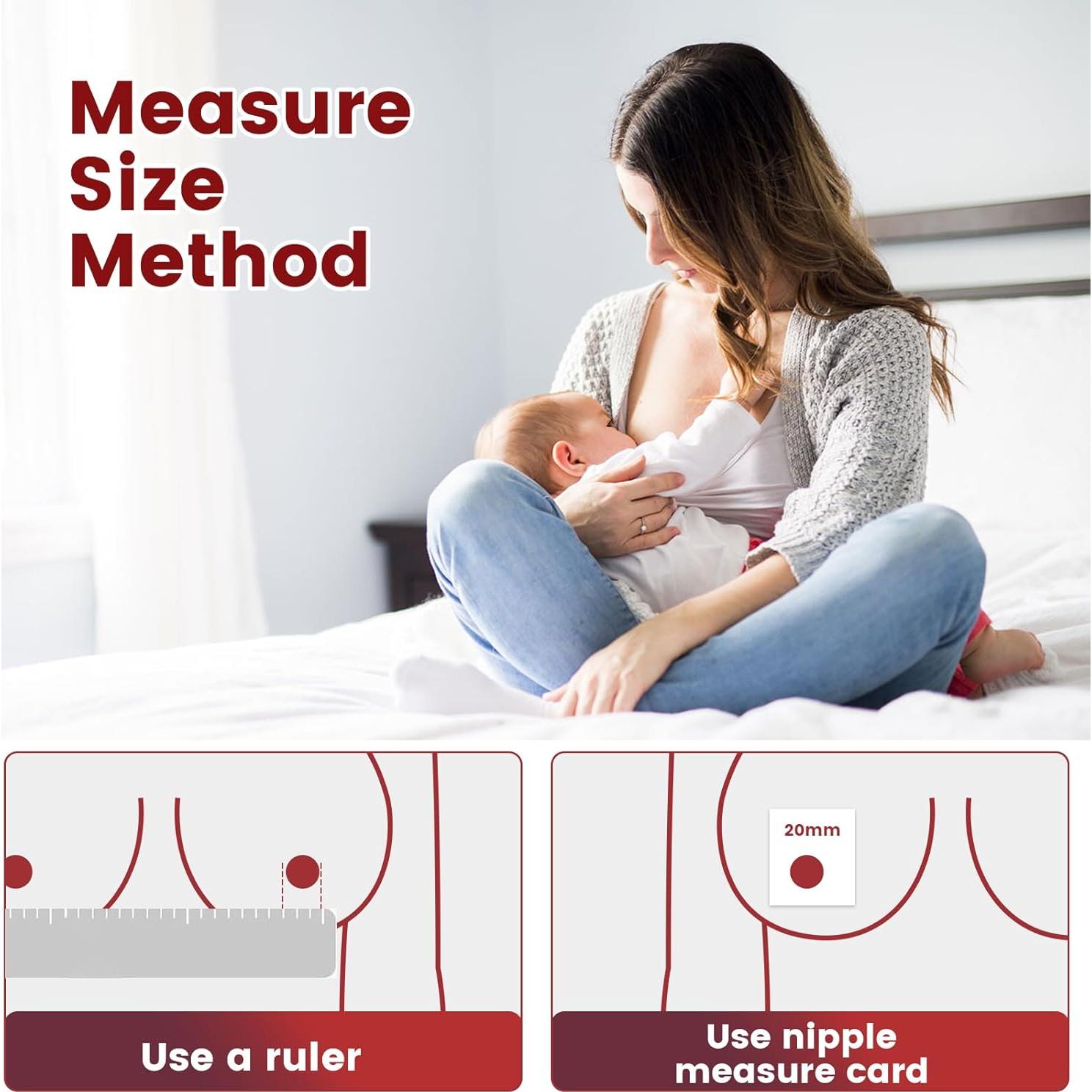 Inserts de brida 13/15/17/19/21mm CNGSTWO - 5 Pack Libre de BPA