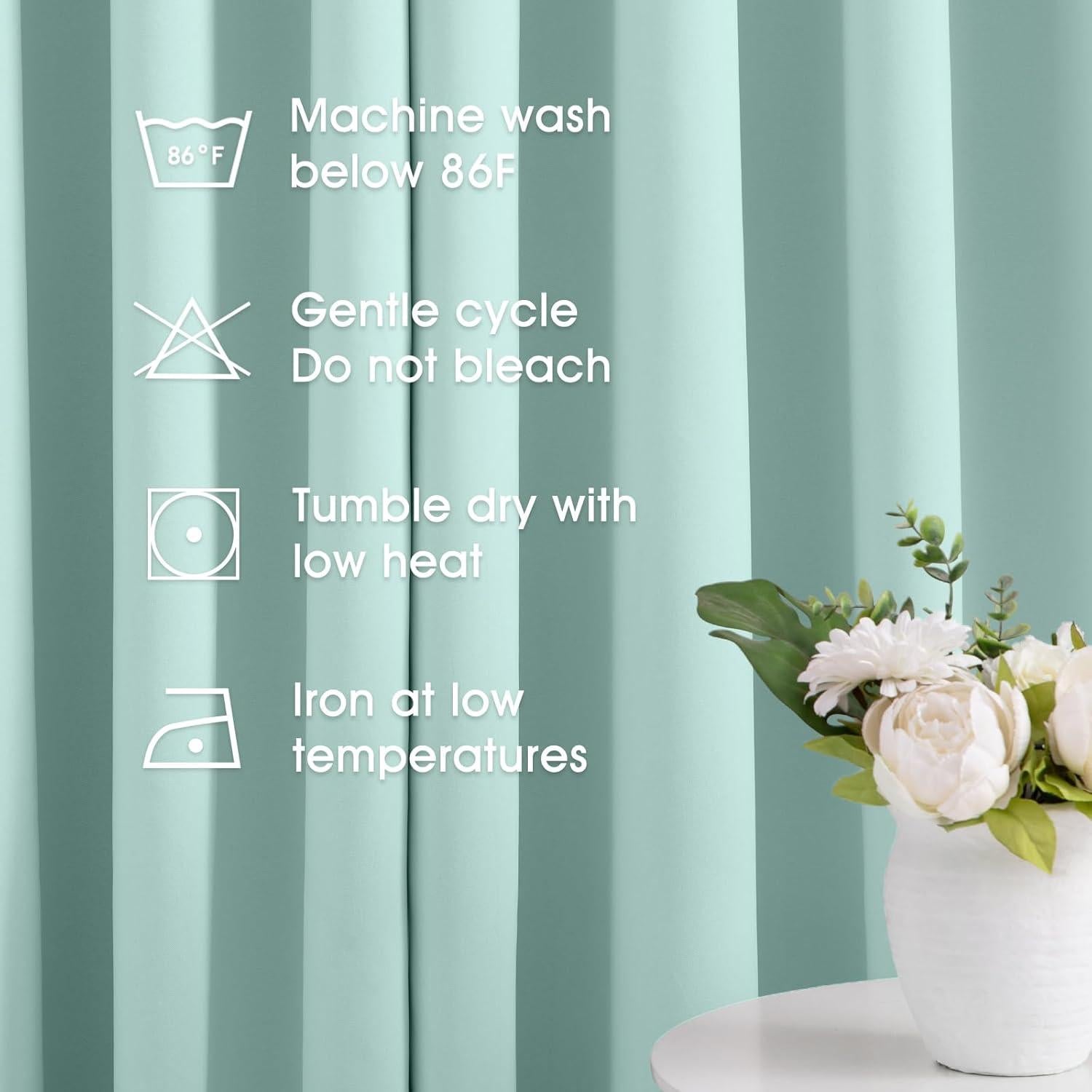 Cortinas Blackout Aqua HOMEIDEAS 132x213 cm 2 Paneles