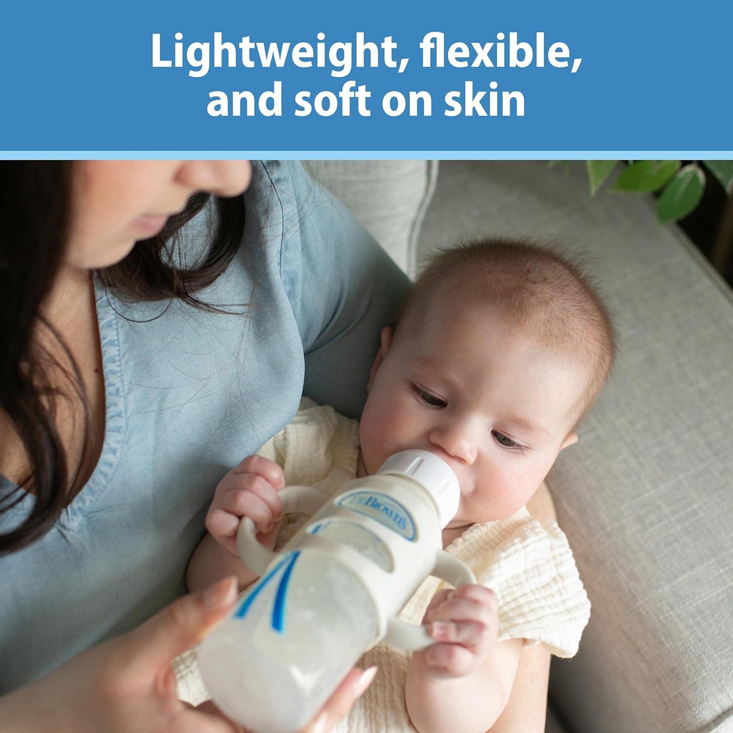 Botella con Boquilla de Sorber Dr. Brown's 250mL Negra 6m+