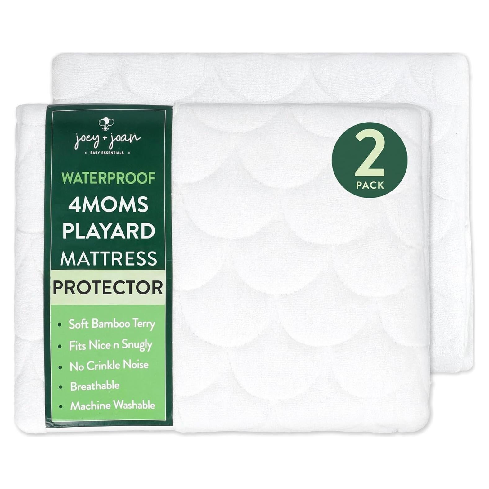 Funda de Colchón Impermeable Joey + Joan para 4moms Breeze Plus