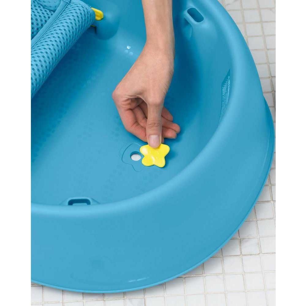 Bañera Infantil 3 Etapas Skip Hop Moby Azul 0-11.3 kg