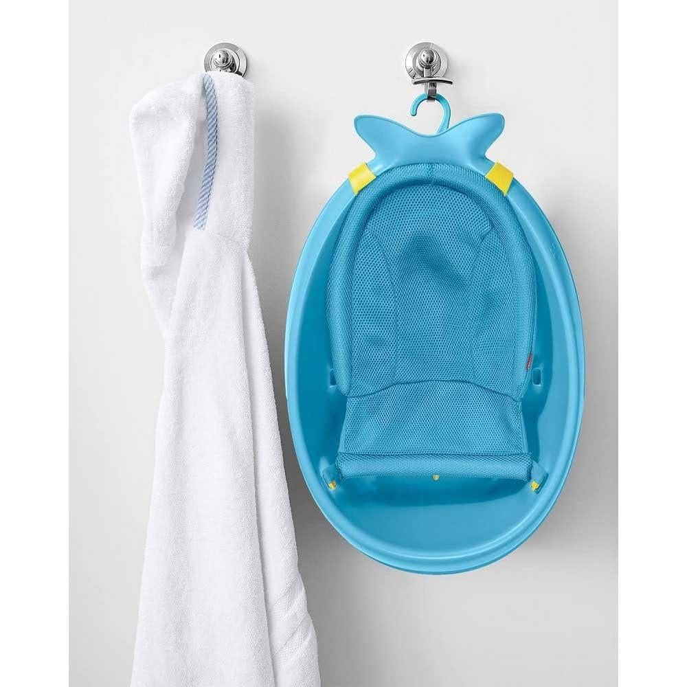 Bañera Infantil 3 Etapas Skip Hop Moby Azul 0-11.3 kg