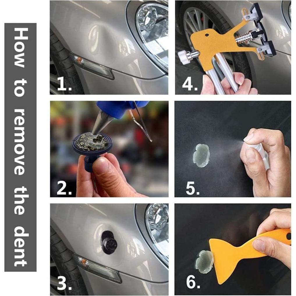 Kit de Herramientas para Reparación de Abolladuras Gliston 45 Piezas