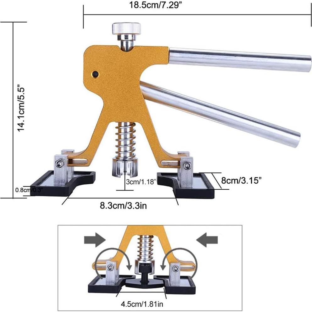 Kit de Herramientas para Reparación de Abolladuras Gliston 45 Piezas