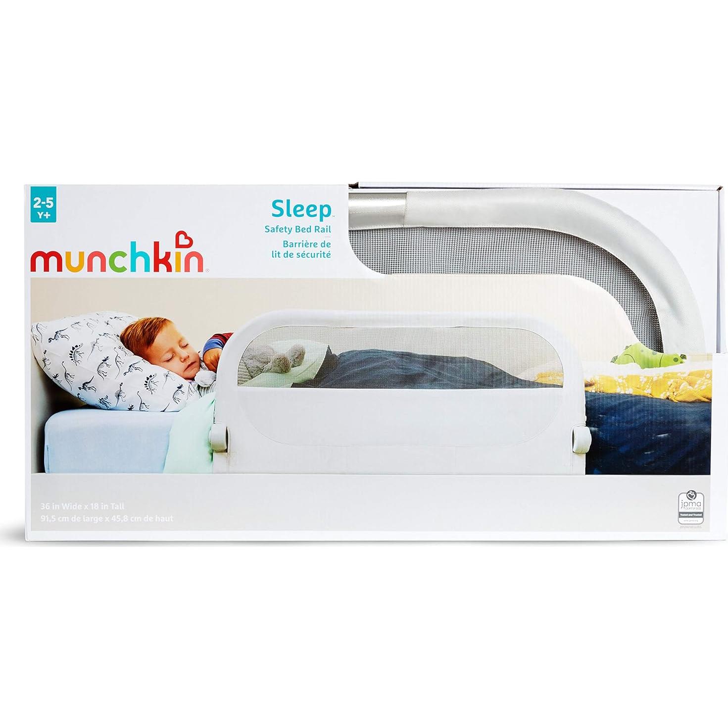 Barra de Cama Munchkin Sleep para Niños - Gris, 91.4x45.7 cm