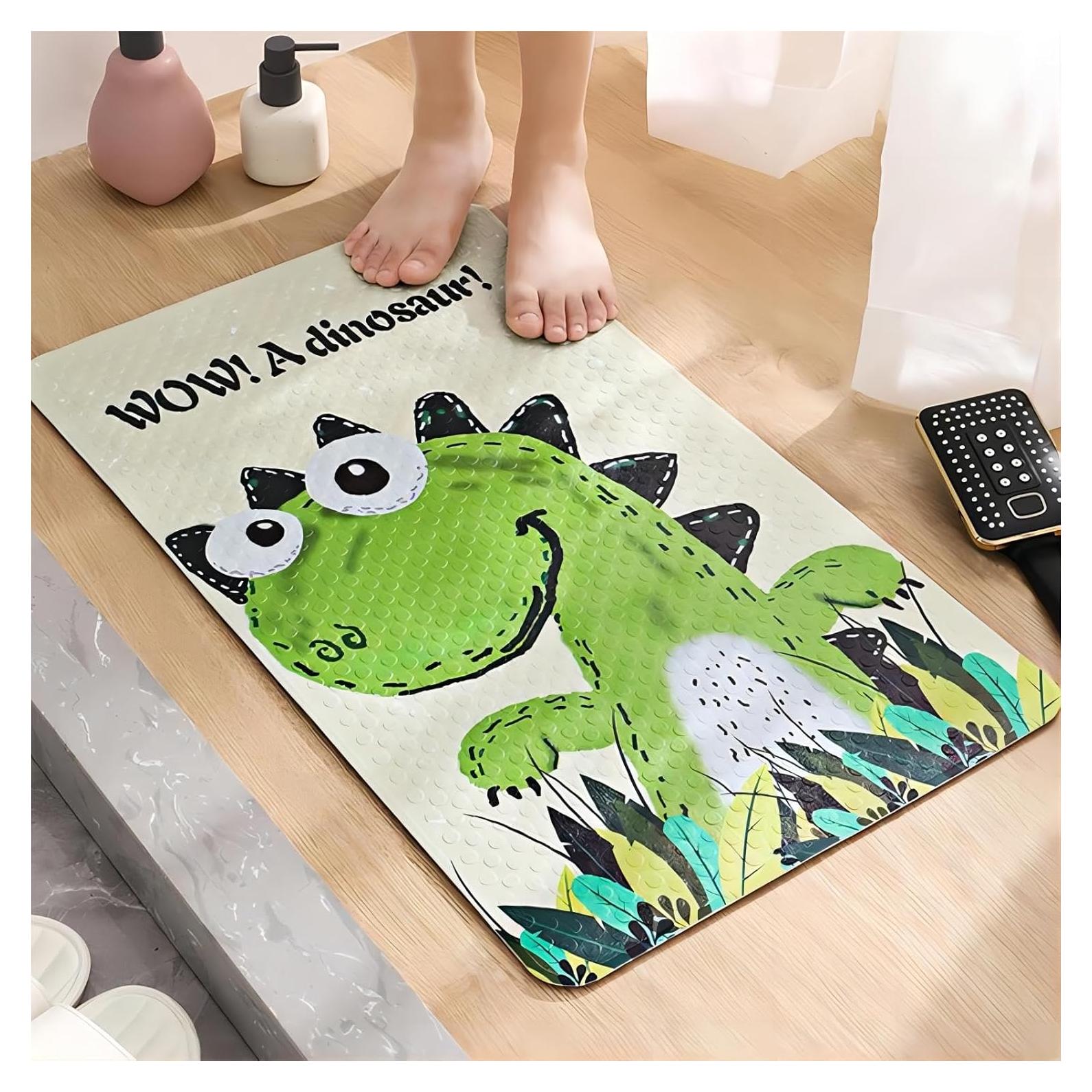 Alfombrilla de Baño Antideslizante LNV Dinosaurio 70x40cm