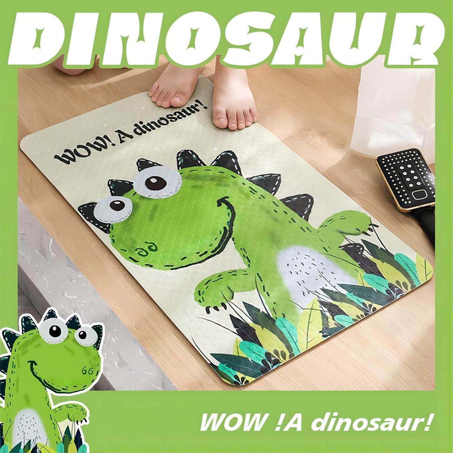Alfombrilla de Baño Antideslizante LNV Dinosaurio 70x40cm