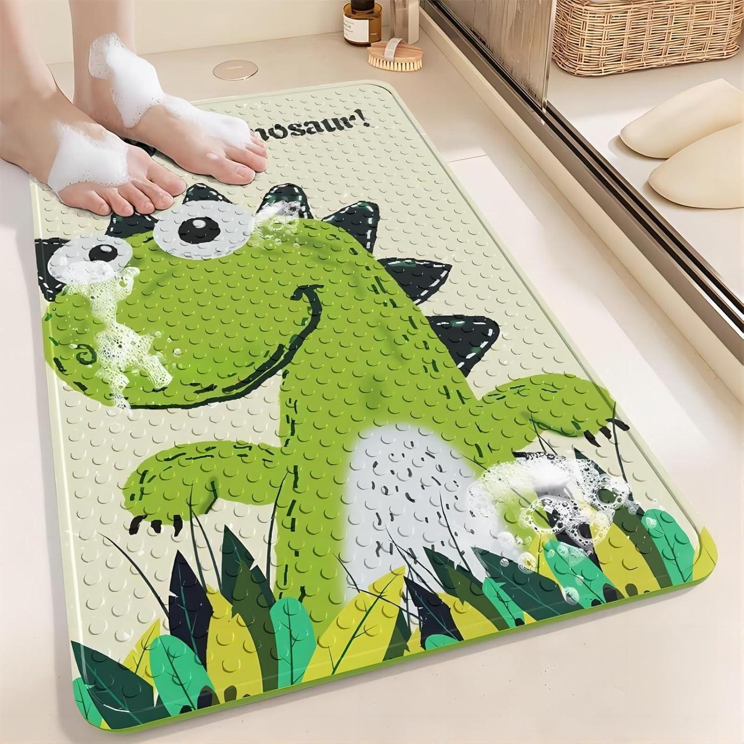 Alfombrilla de Baño Antideslizante LNV Dinosaurio 70x40cm