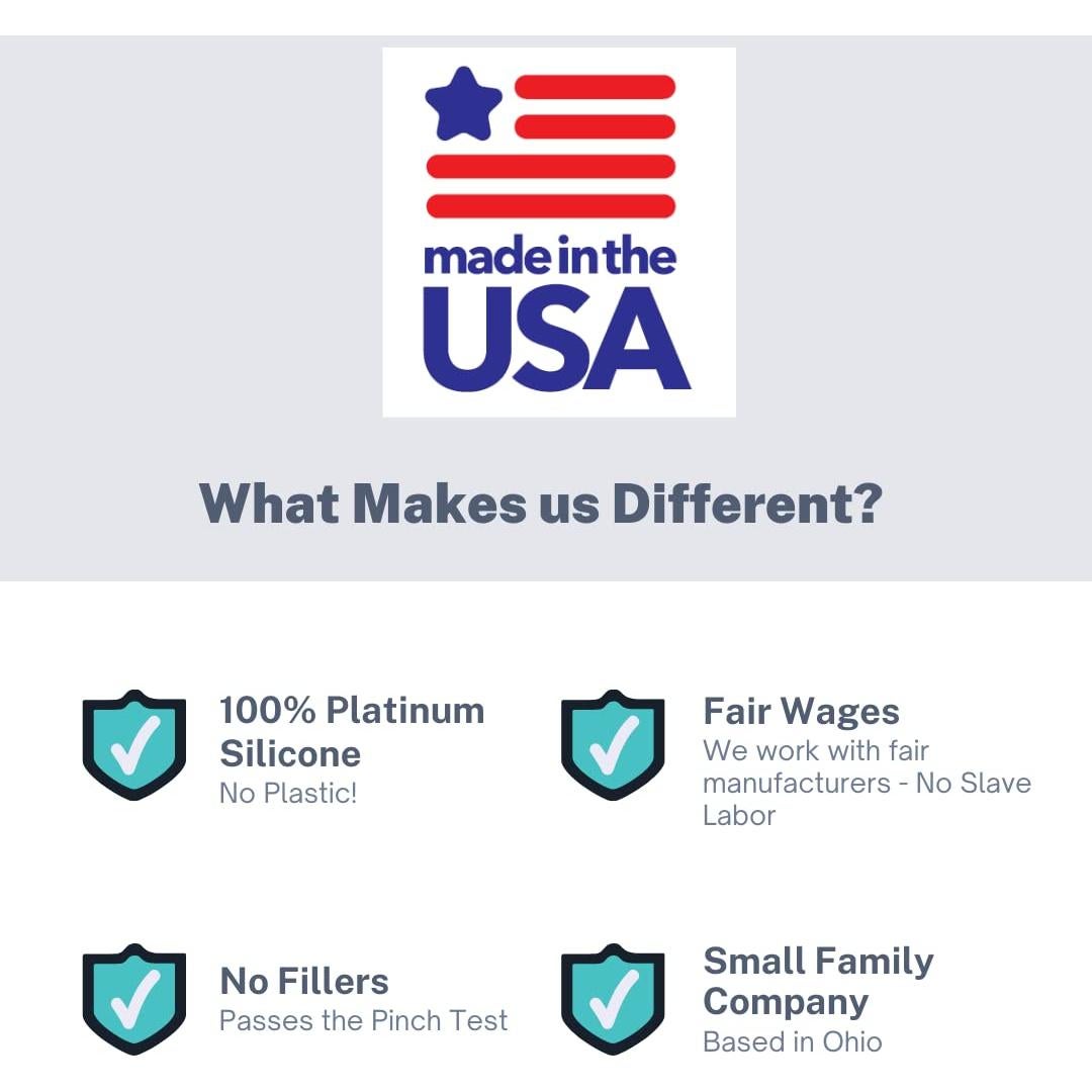 Juguete de Dentición de Silicona Teal Eztotz 0+ Meses