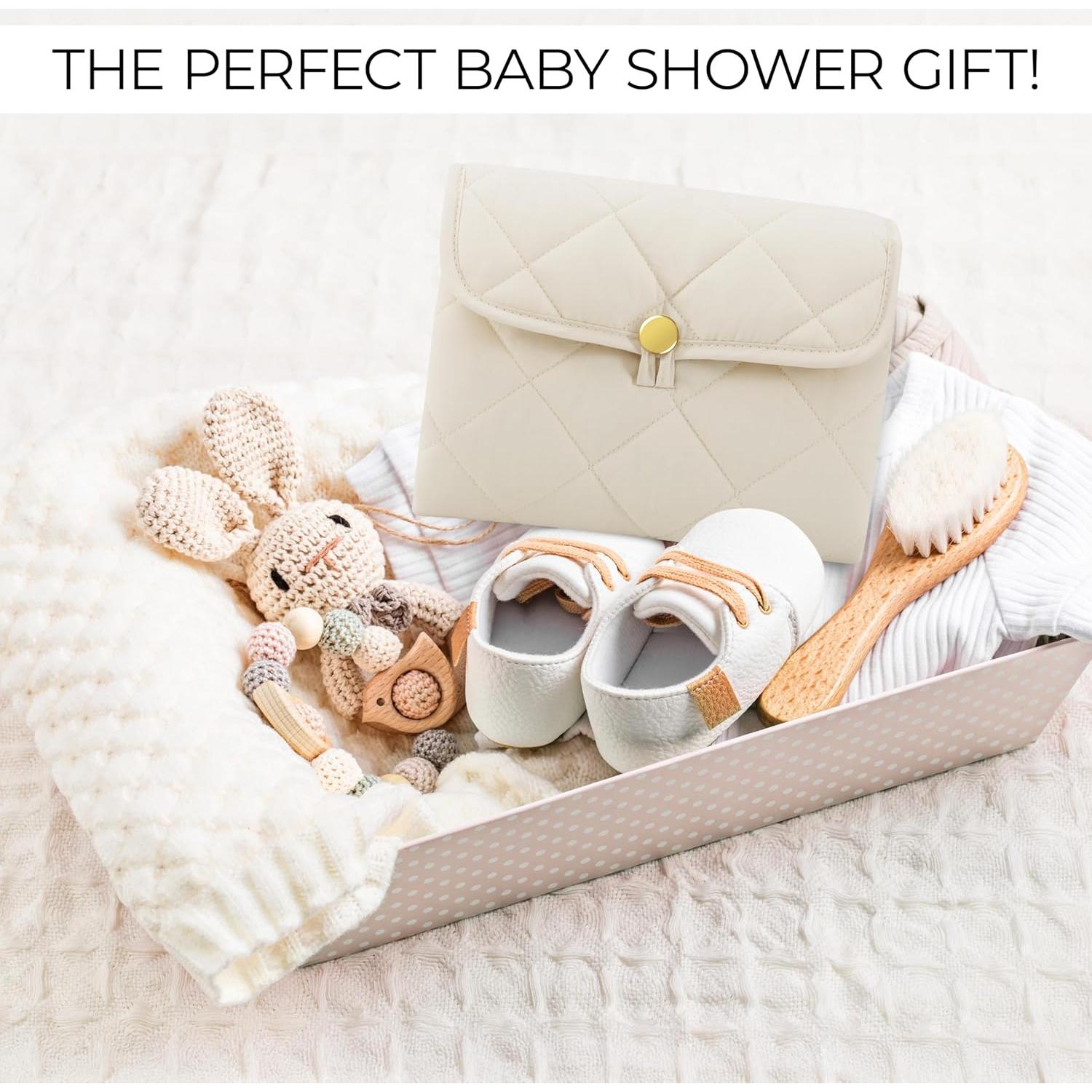 Almohadilla de Cambio de Pañales Portátil ZICOTOs Beige 40.6x63.5cm