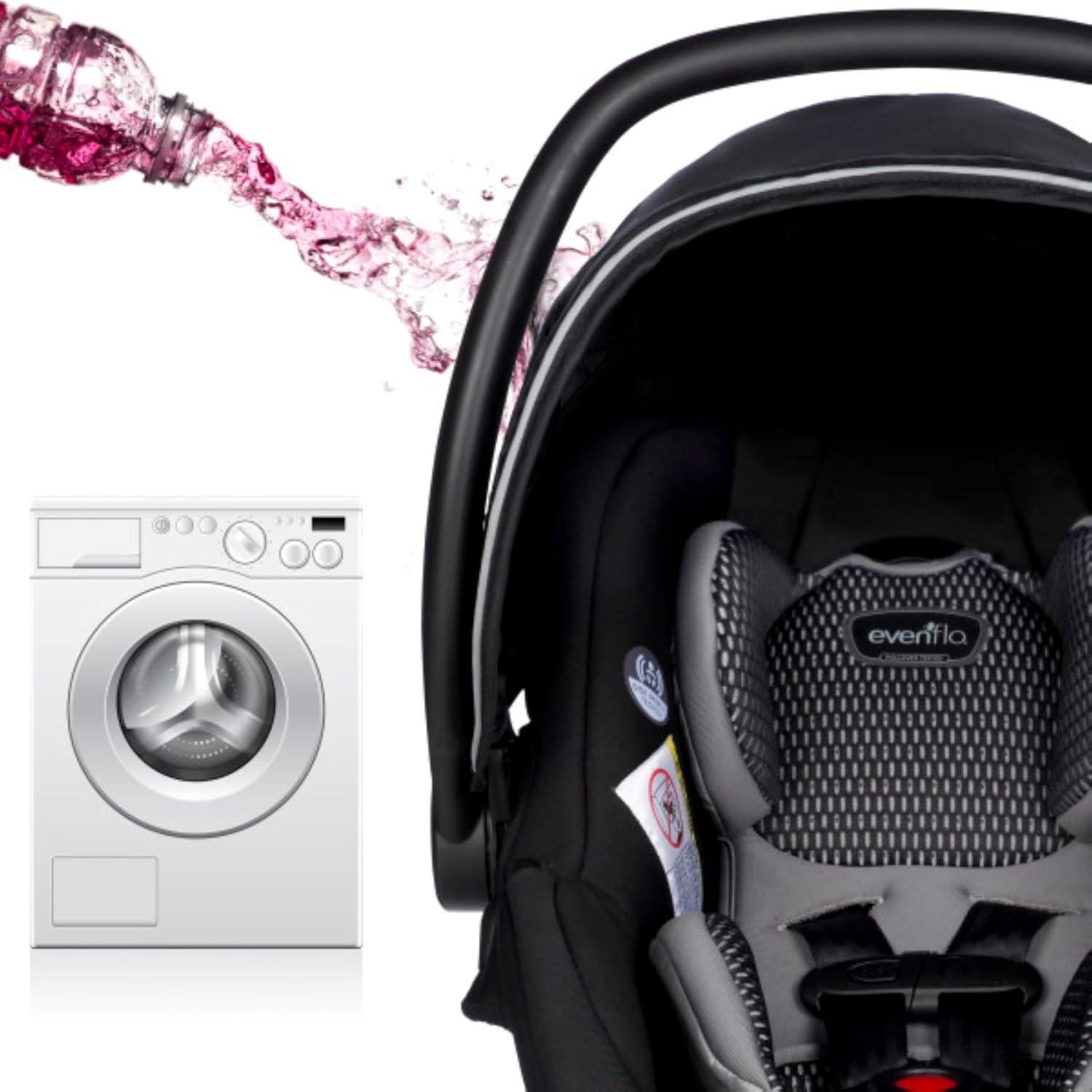 Asiento de Auto para Bebés Evenflo LiteMax DLX Olympus 1.4-13.6 kg