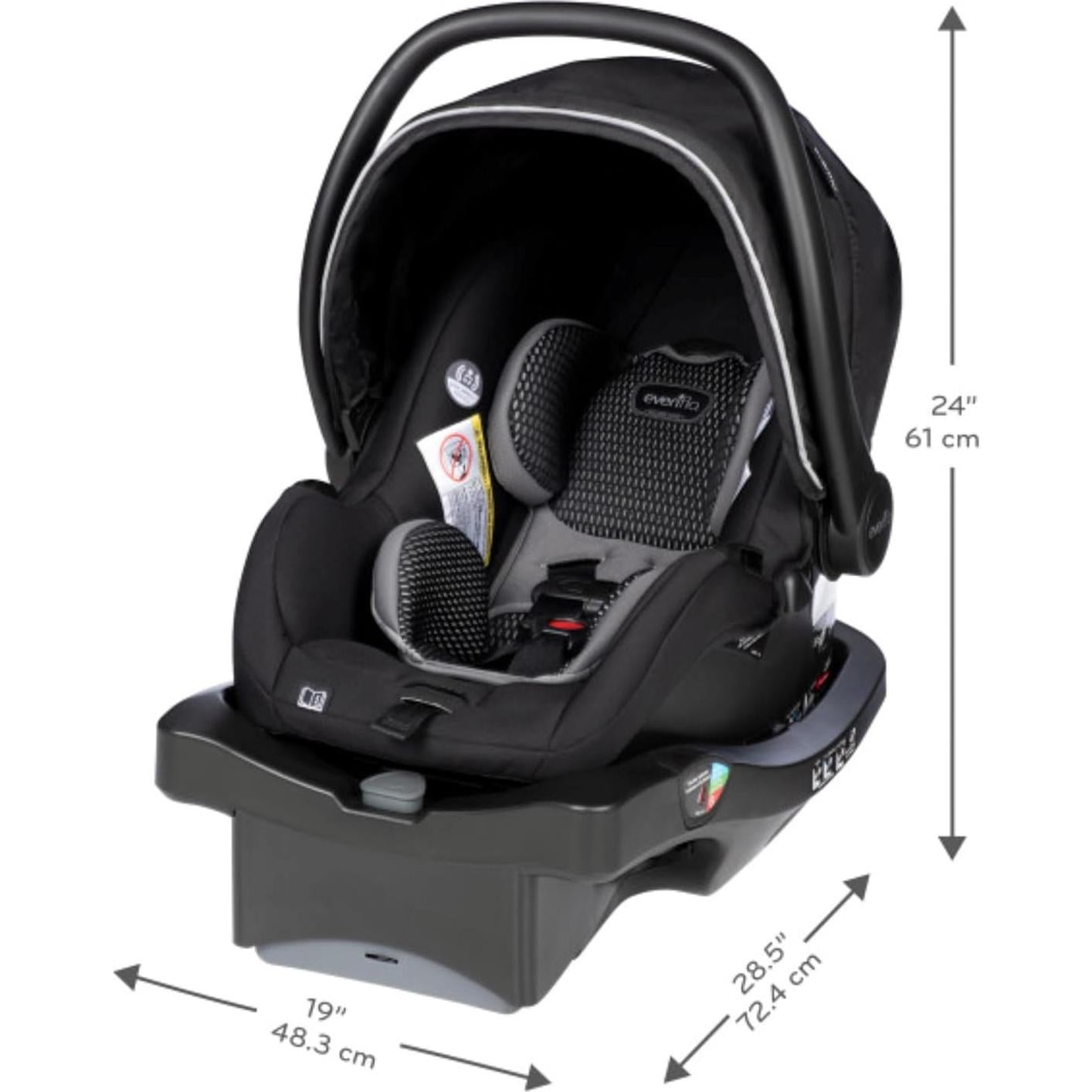 Asiento de Auto para Bebés Evenflo LiteMax DLX Olympus 1.4-13.6 kg