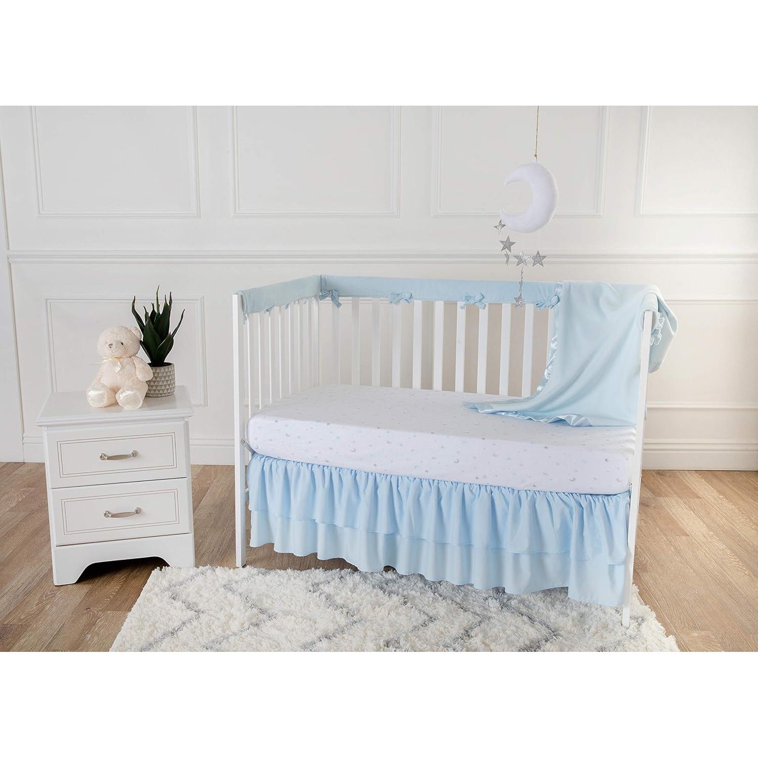 Manta de Forro Polar TL Care Azul 76x102 cm con Borde de Satén