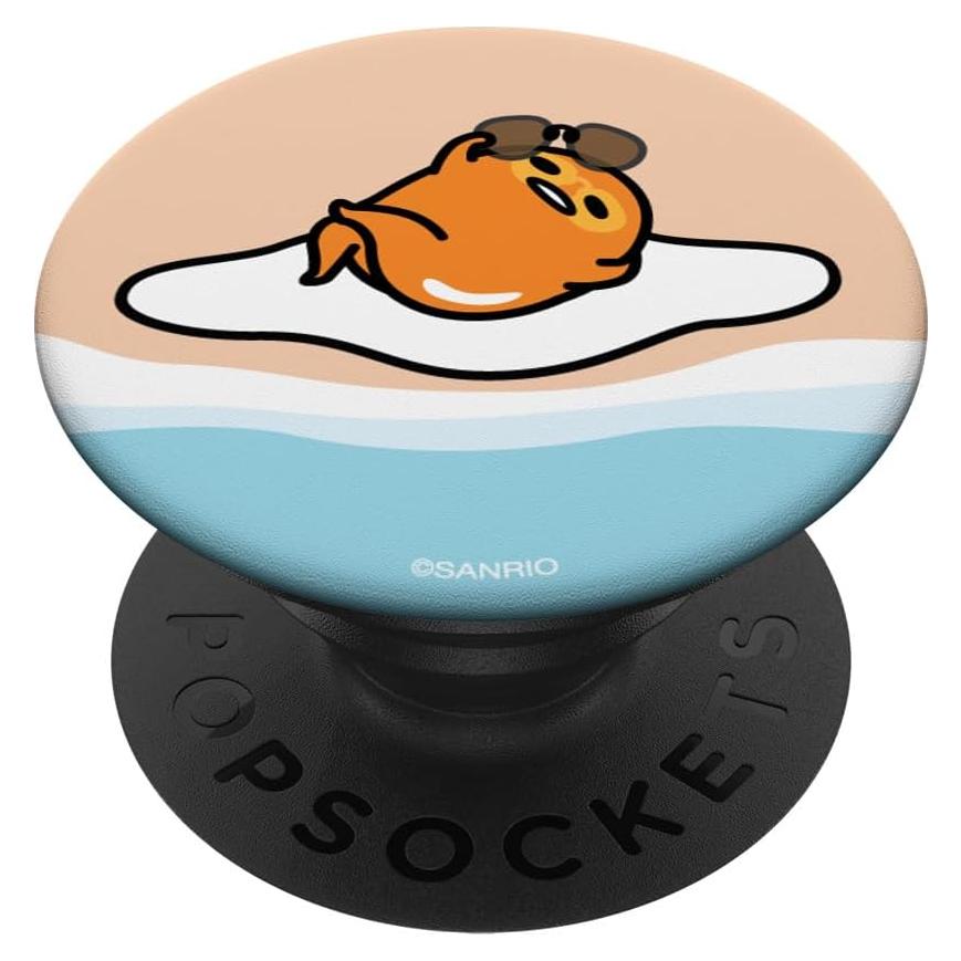 PopSocket Gudetama Adhesivo PopGrip Expandible Negro