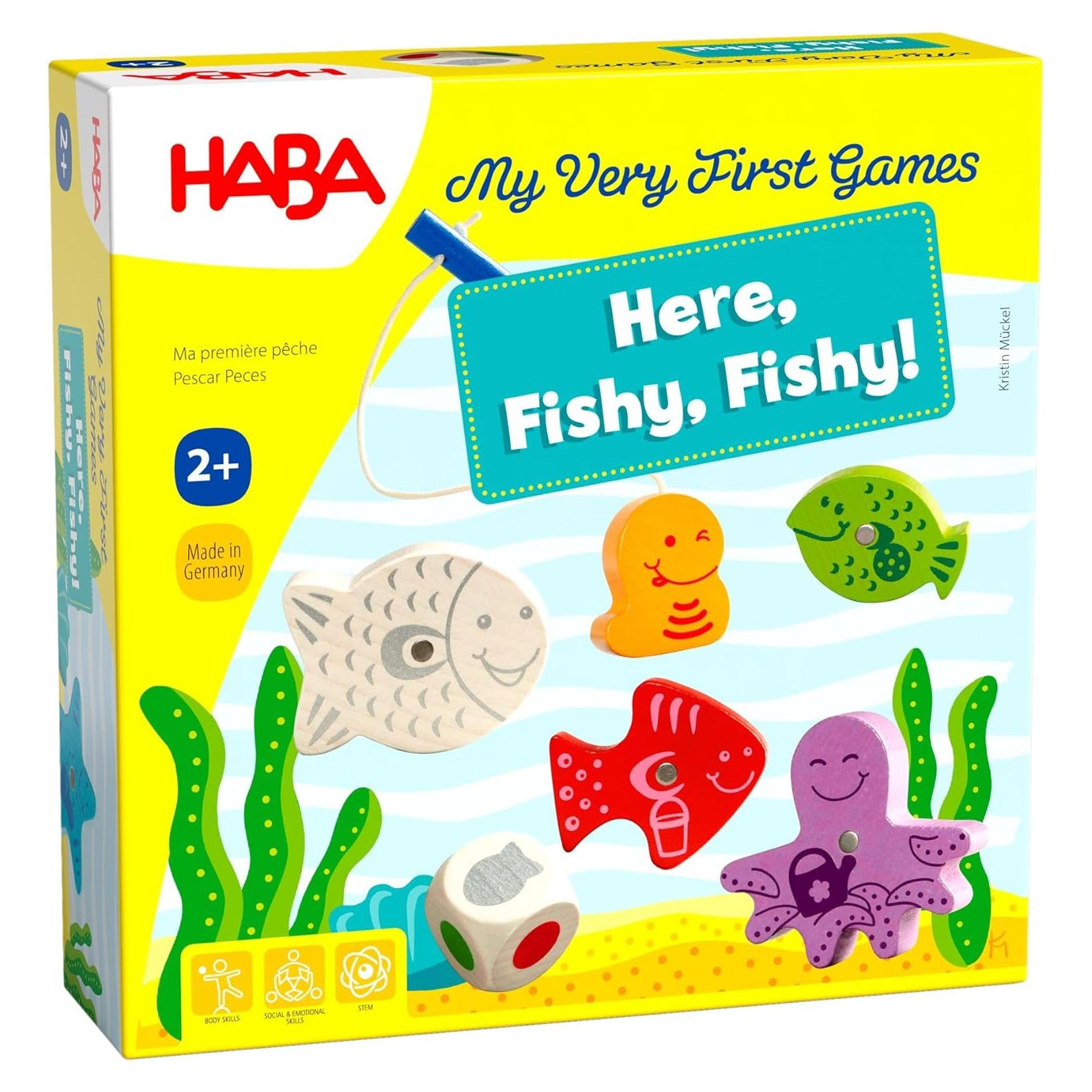 Juego de Pesca Magnético HABA Mis Primeros Juegos 2+