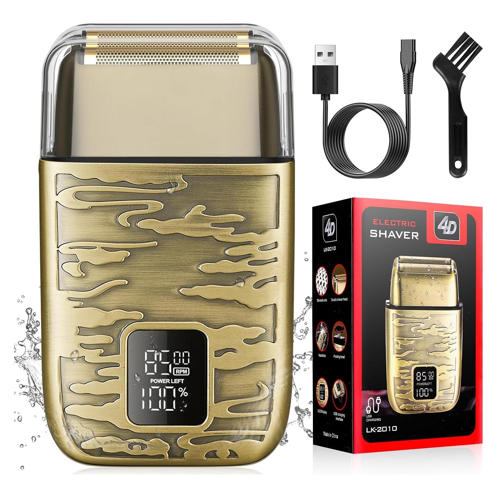 Afeitadora eléctrica Dumite LK-2010 a prueba de agua 3 velocidades