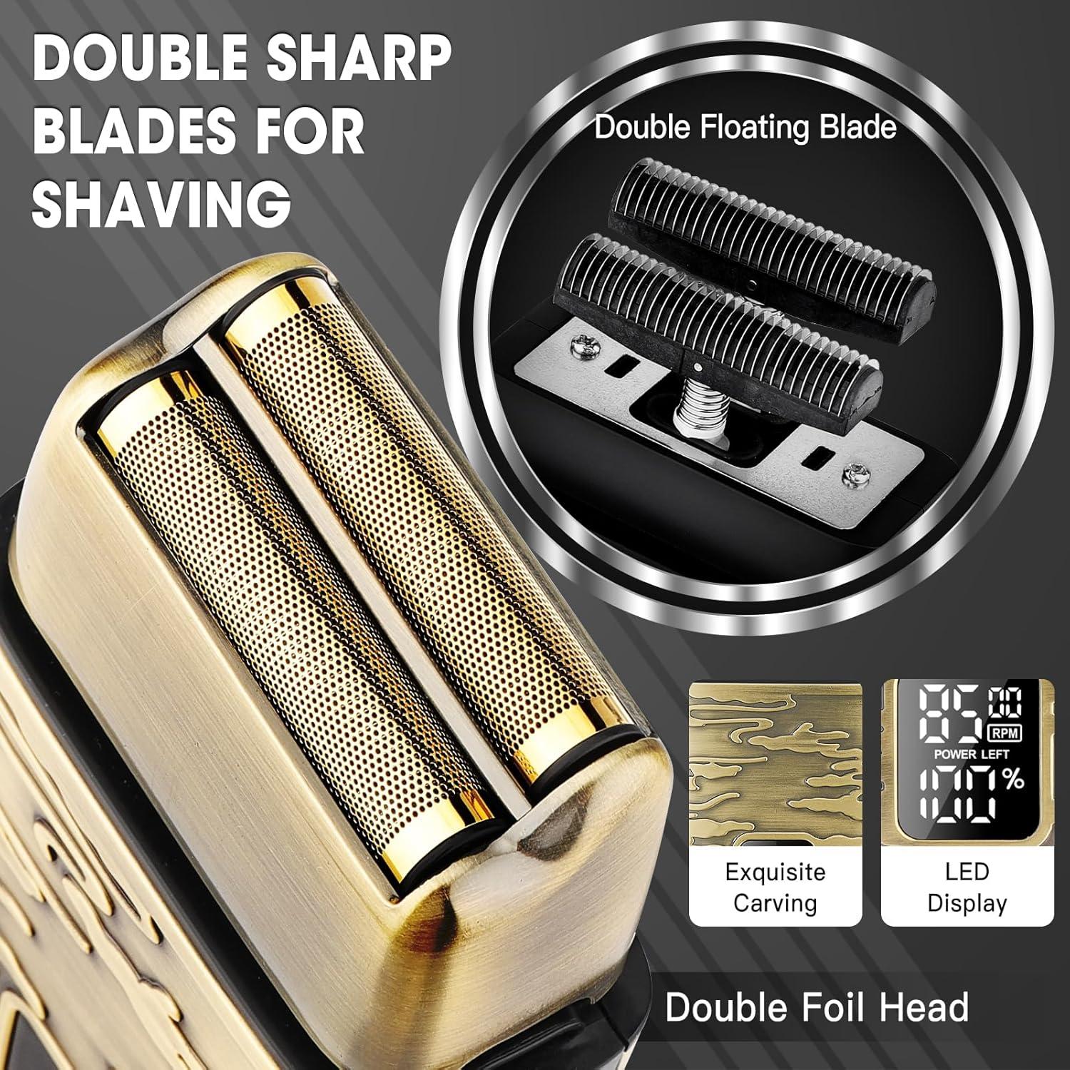 Afeitadora eléctrica Dumite LK-2010 a prueba de agua 3 velocidades