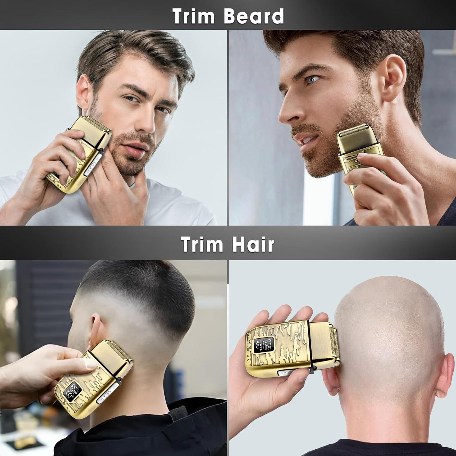 Afeitadora eléctrica Dumite LK-2010 a prueba de agua 3 velocidades