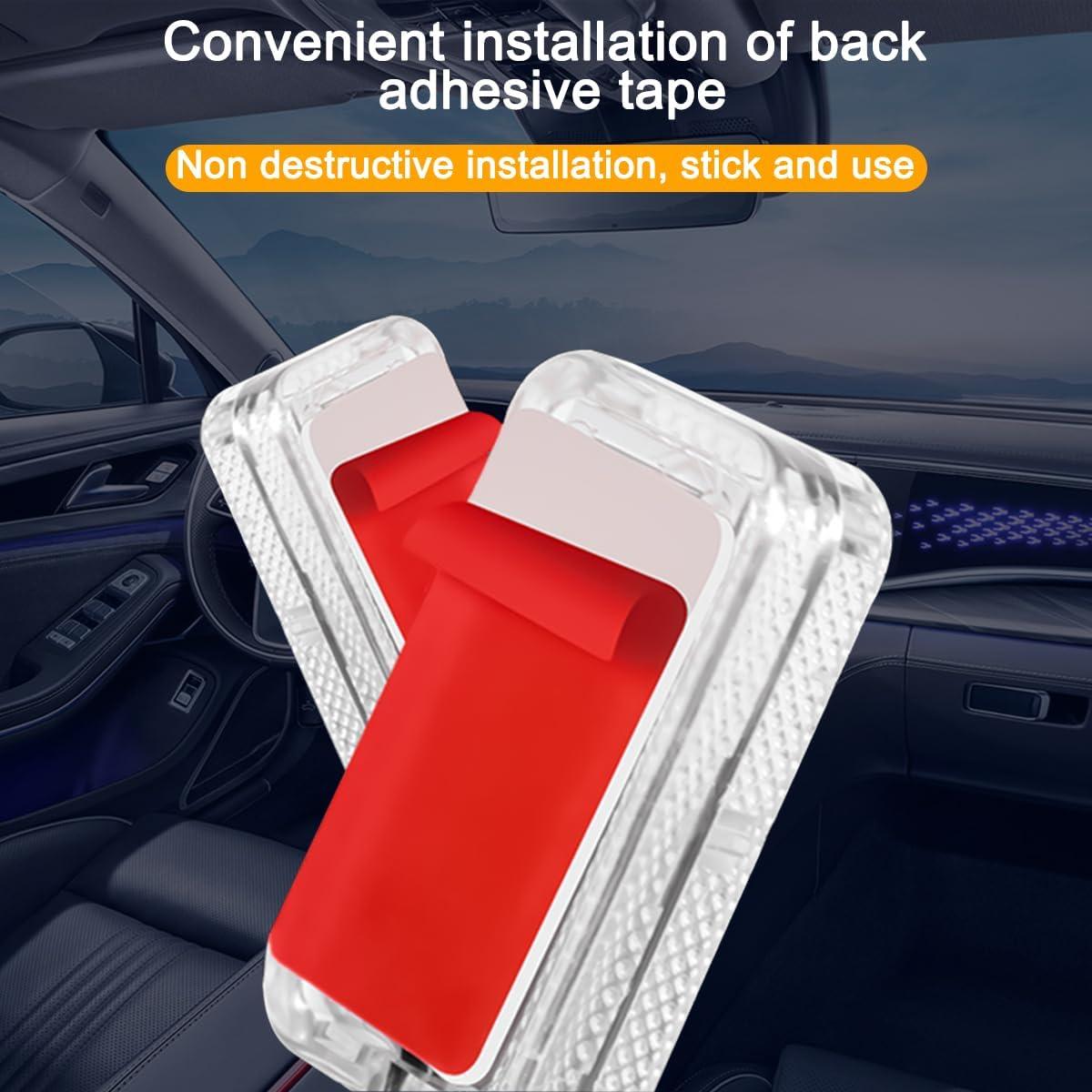 Luces LED Ambientales para Auto KHGUZ, 4 Piezas, Control APP